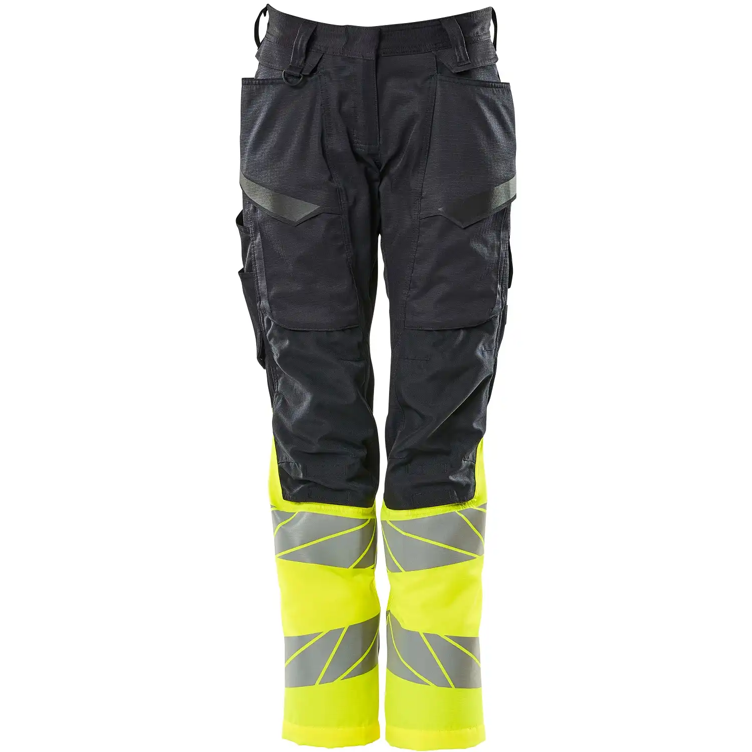Damen Warnsch Bundhose ACCELERATE SAFE Kl 1 in schwarzblau/gelb, 76C42 - Thumbnail 1