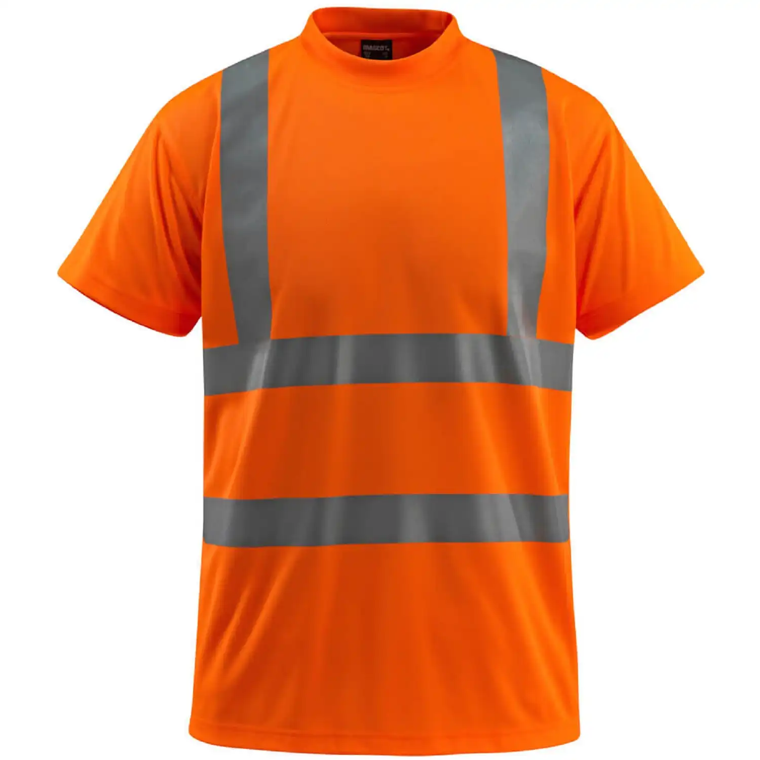 Warnschutz T-Shirt "TOWNSVILLE" Safe Light in fluororange, XXL - Thumbnail 1