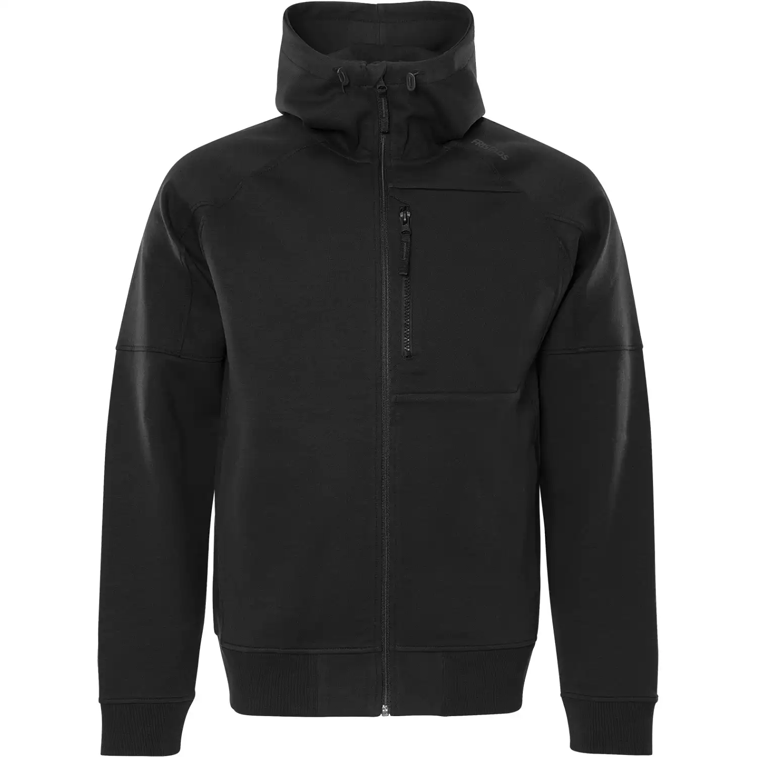Kapuzen-Sweatjacke "7831 GKI" Alnaryd in schwarz, XS - Thumbnail 1