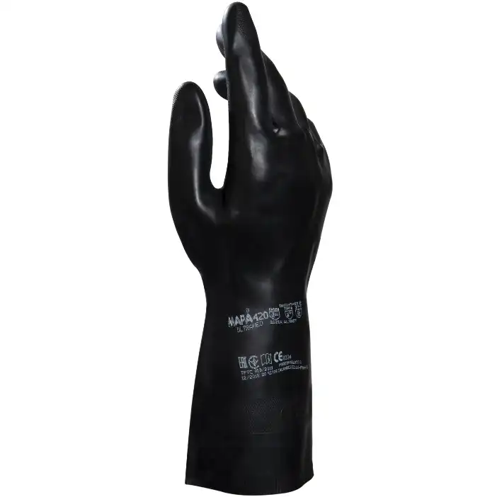 Neopren Chemie-Handschuhe "UltraNeo" 420 in 10 (XL) - Bild 1