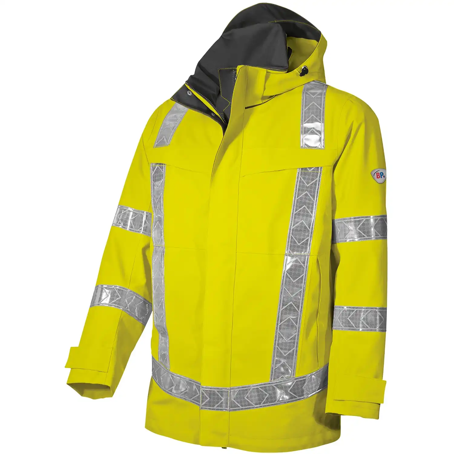 Warnschutz Regenjacke "2120-880" Hi-Vis Comfort in warngelb, XS - Thumbnail 1