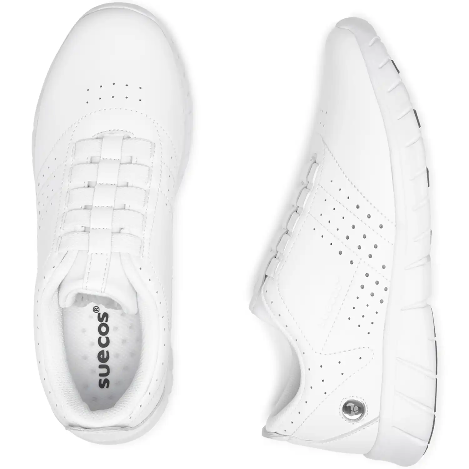 Berufshalbschuhe O1 "ERIK" white in 38 - Thumbnail 5