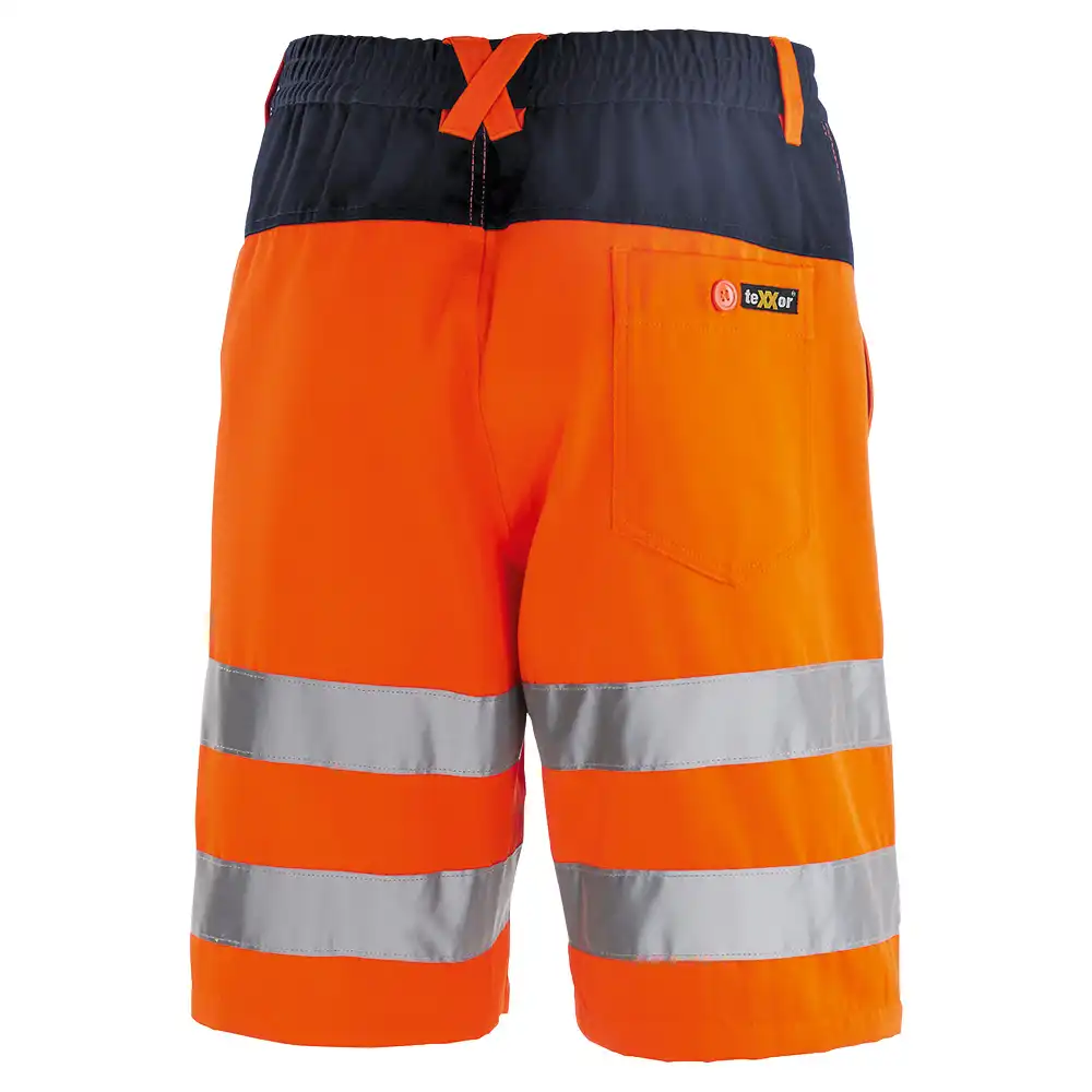 Warnschutz Shorts "ERIE" orange/marine in 56 - Thumbnail 2