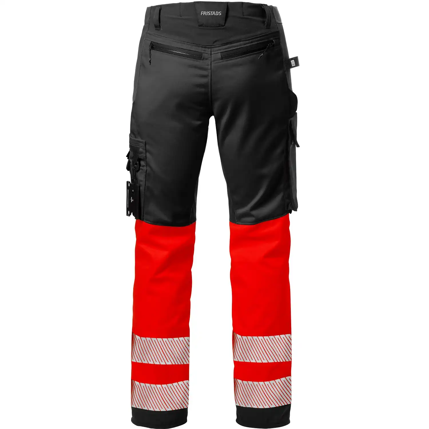 Warnschutz Stretch Bundhose "2705 PLU" Stiby Kl. 1 in rot/schwarz, C44 - Thumbnail 2