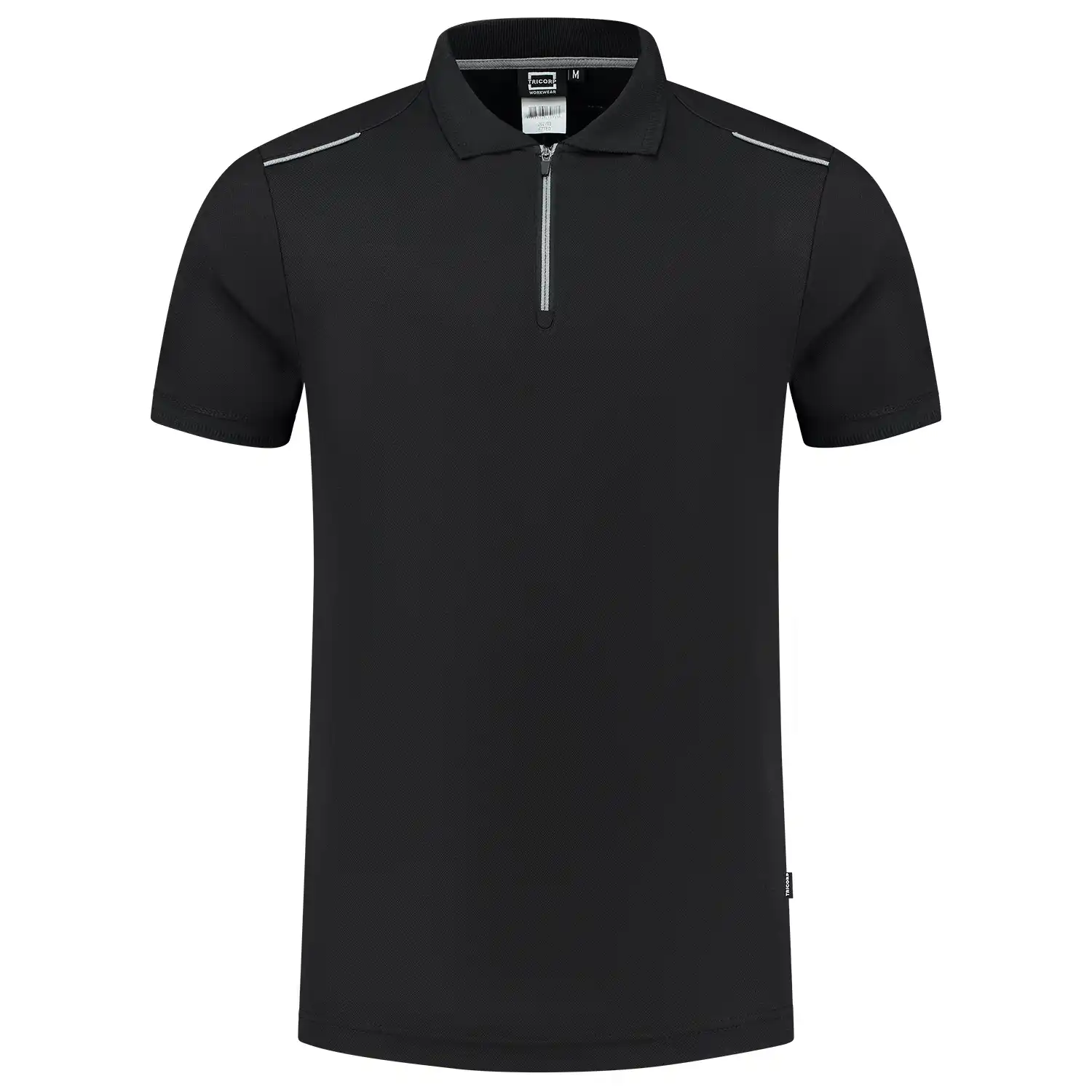 Polo-Shirt "202703" Accent in black/grey, XS - Thumbnail 1