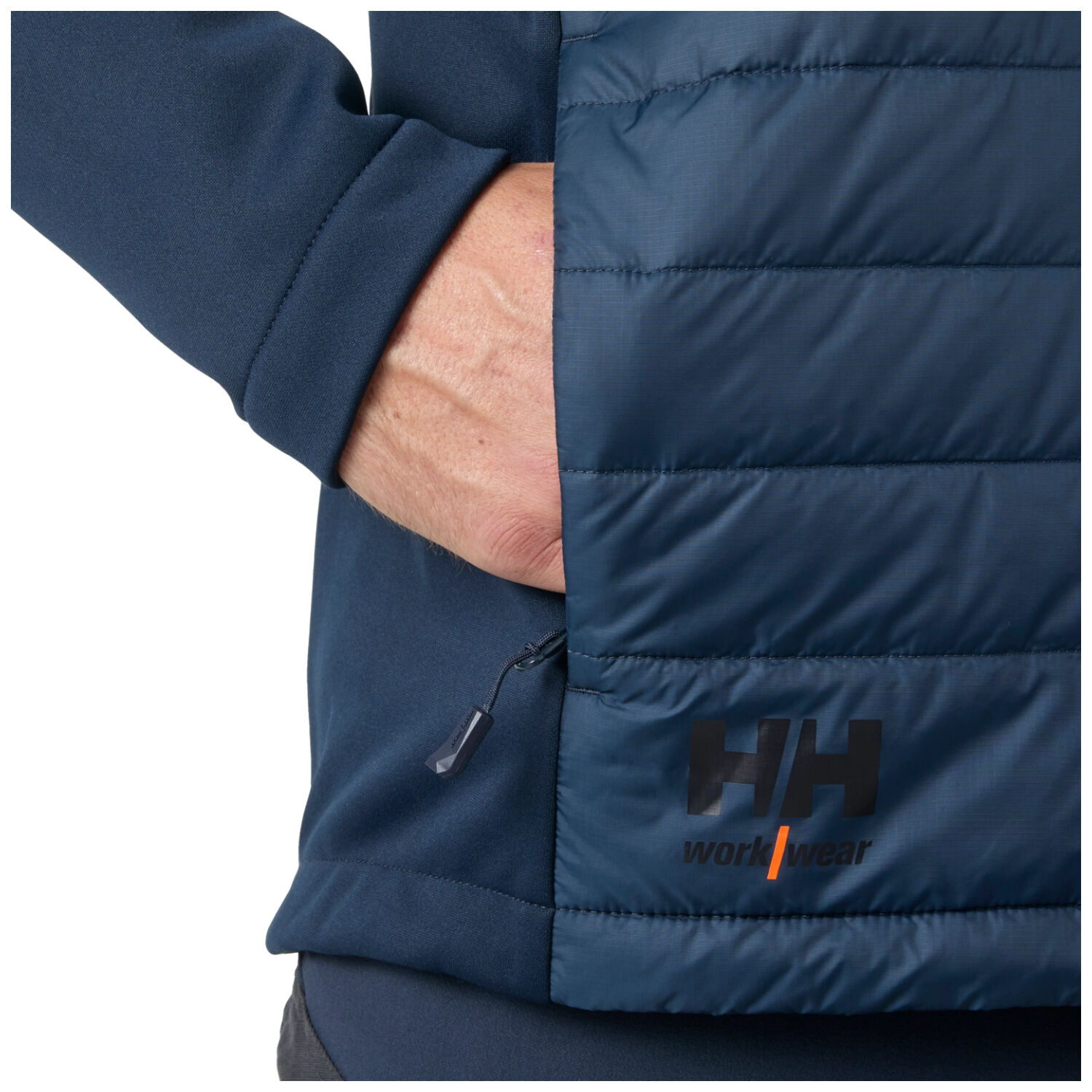 Hybridjacke "OXFORD" in marine, XXL - Thumbnail 4