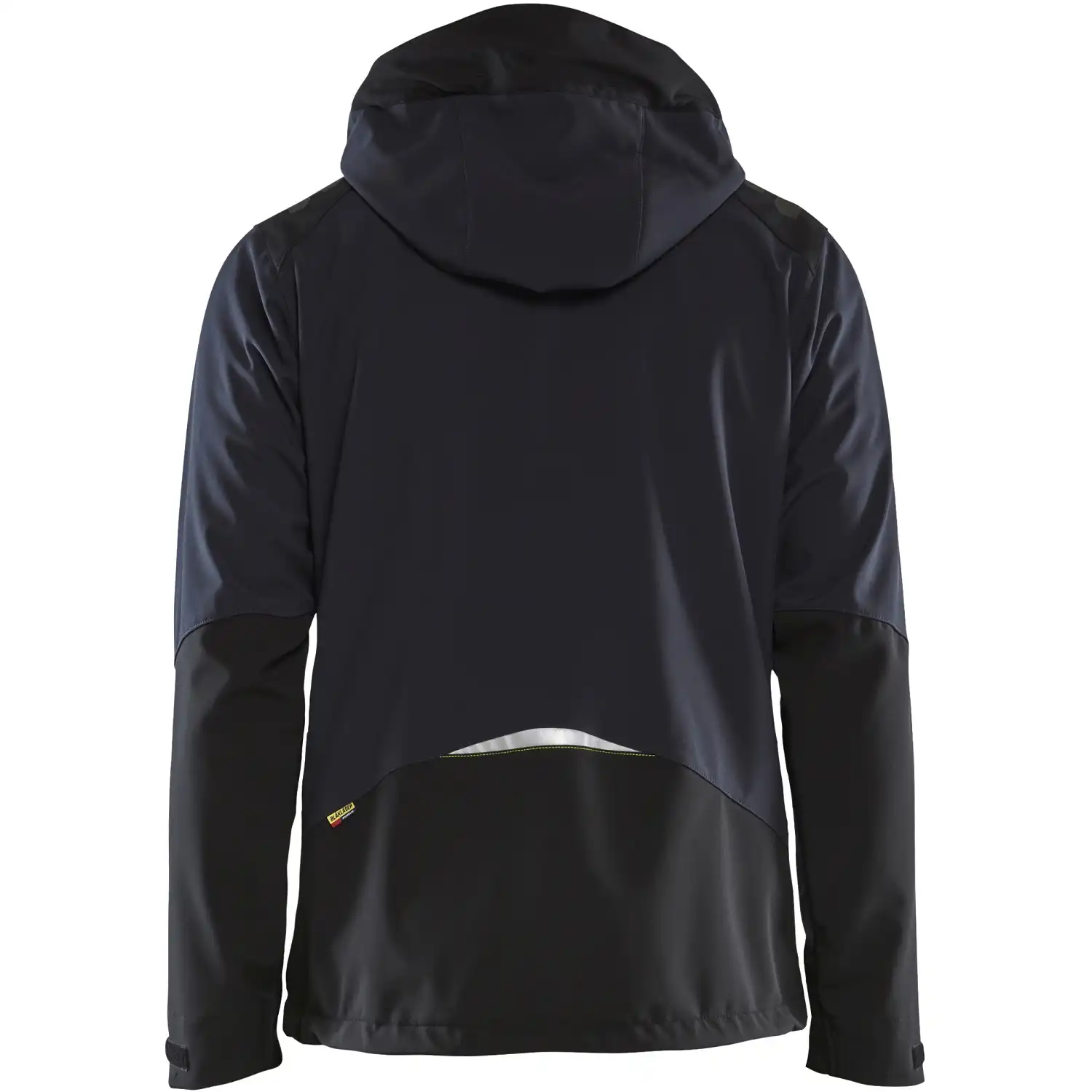 Softshelljacke "4749" in dunkelmarine/gelb, L - Thumbnail 2