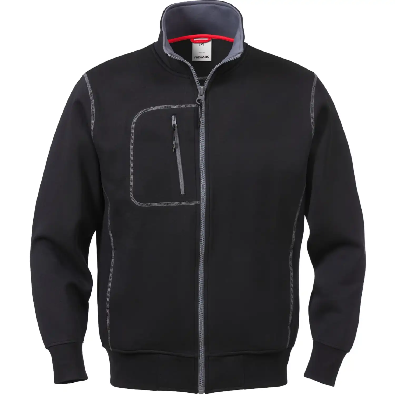 Sweatjacke "1747 DF" in schwarz, S - Thumbnail 1