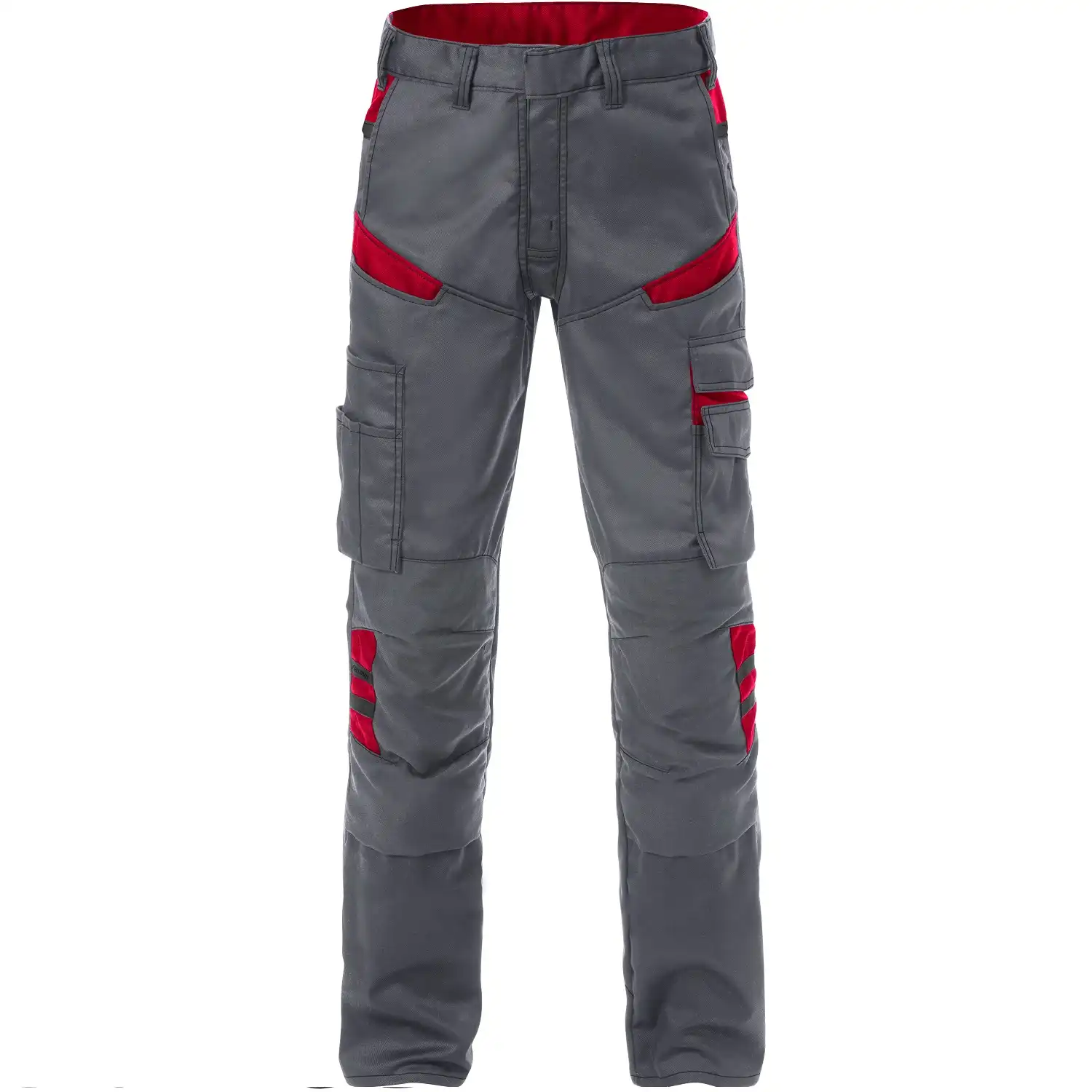 Bundhose "2555 STFP" Fusion Skarup in grau/rot, C50 - Thumbnail 1