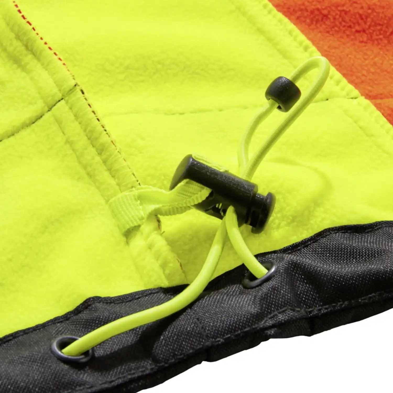 Warnschutz Softshelljacke "HOUSTON" in gelb/orange, XXL - Thumbnail 3