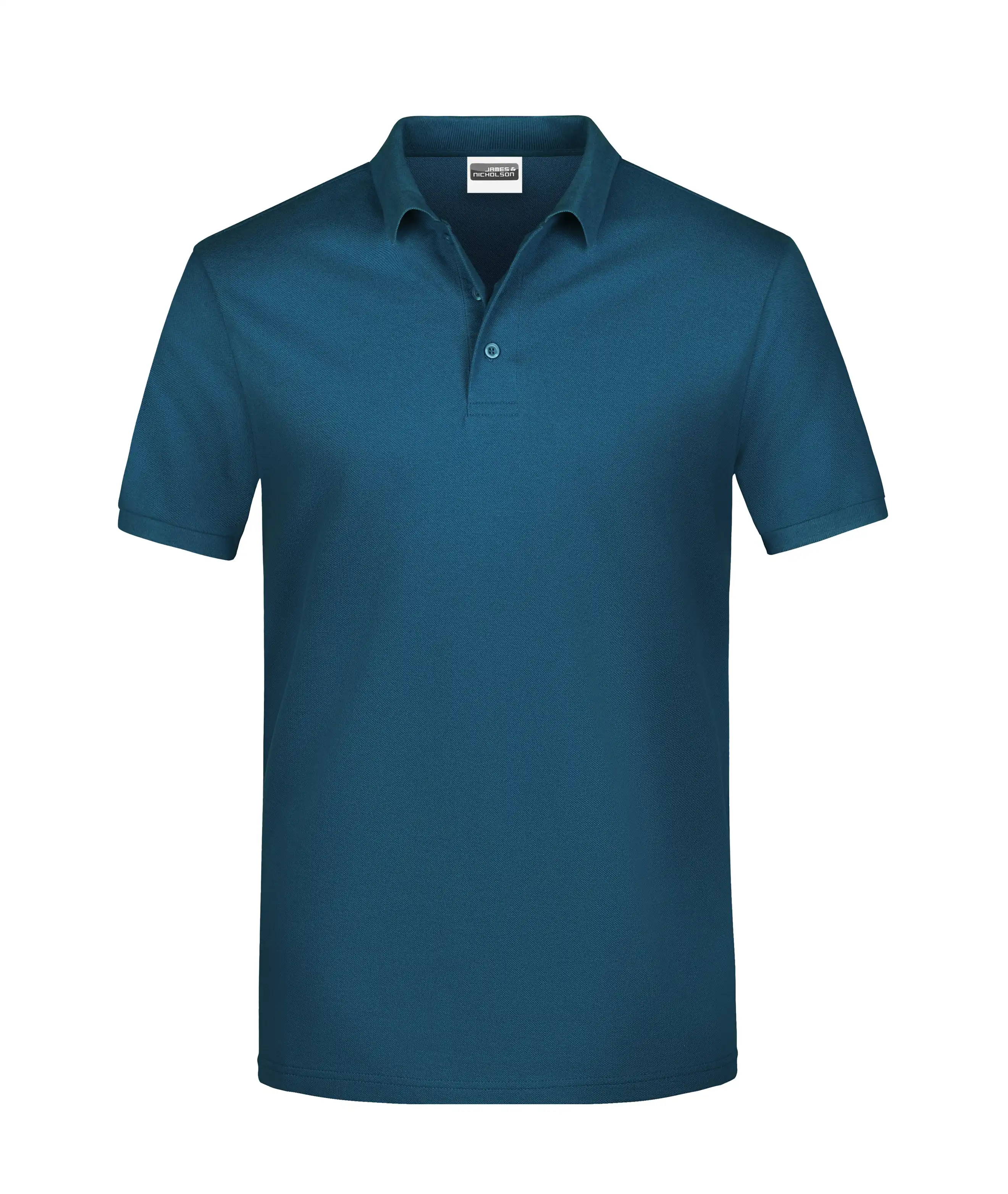 Basic Polo-Shirt "JN792" in petrol, 3XL - Thumbnail 1