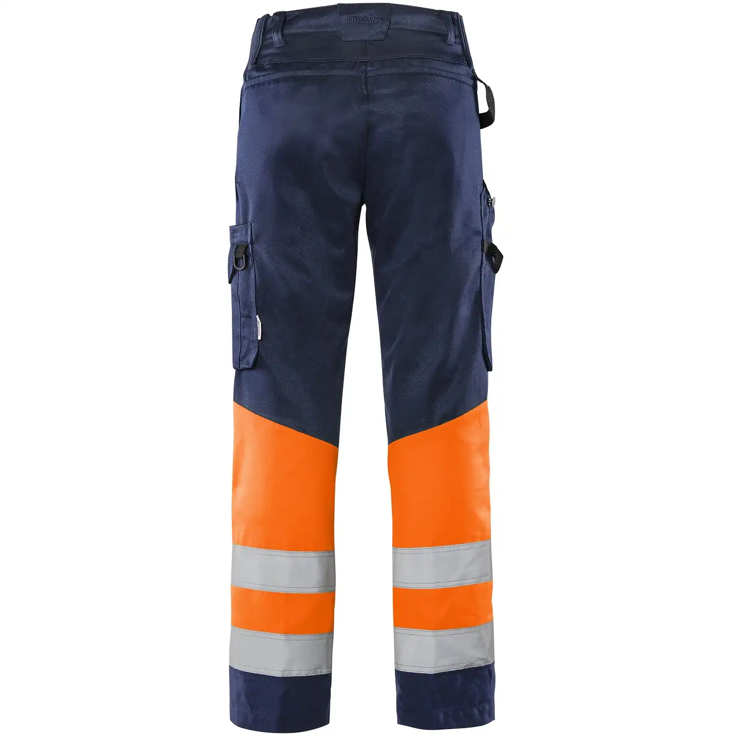Warnschutz Bundhose Kl. 1 "2649 GPLU" Green Trofta in orange/marine, C58 - Thumbnail 2