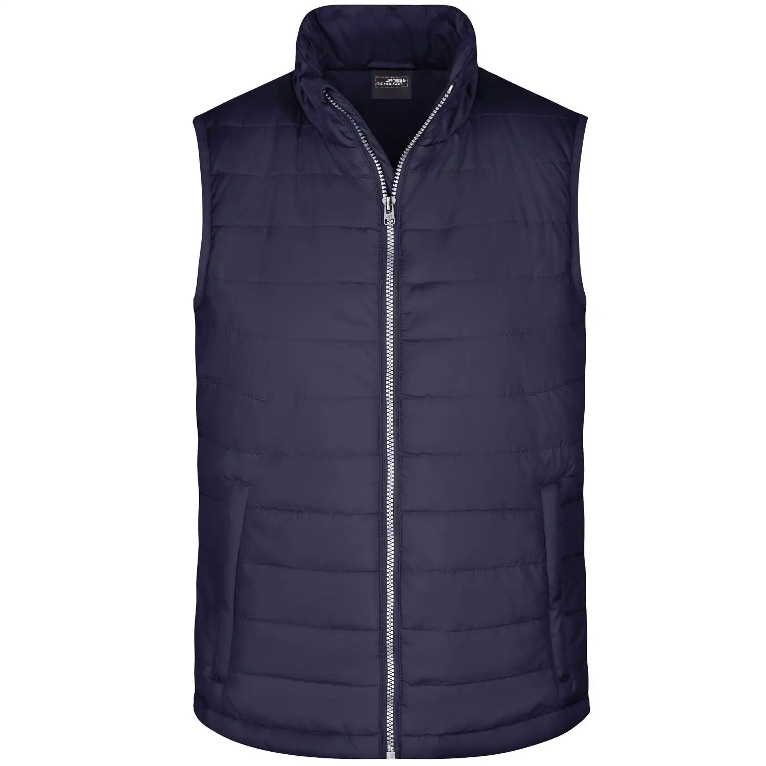 Wattierte Steppweste "JN1136 " in navy, L - Bild 1