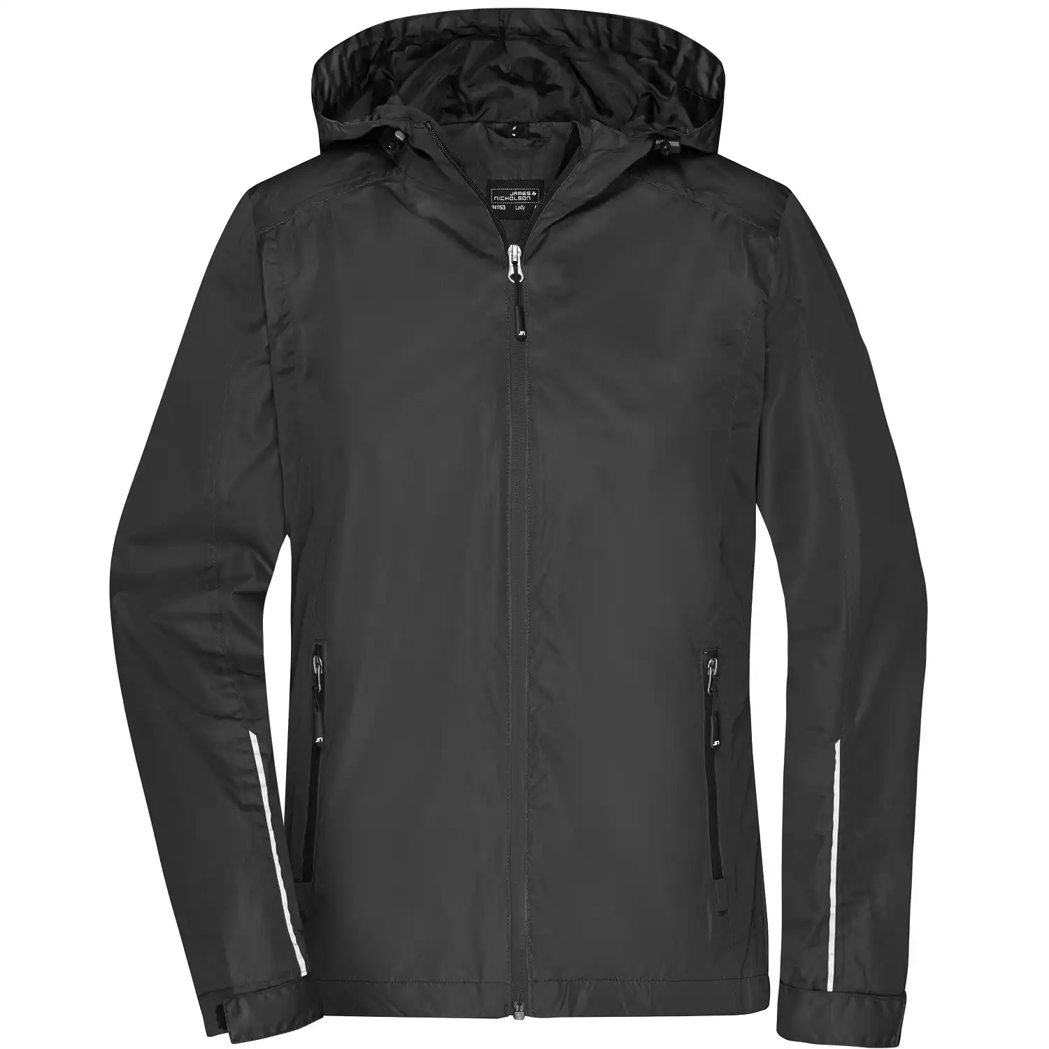 3-in-1 Damenjacke "JN1153" in black/black, L - Thumbnail 2