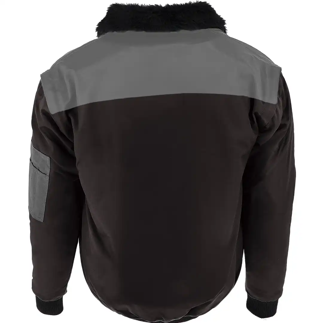 Pilotenjacke 4in1 Essential in schwarz/grau, M - Thumbnail 2