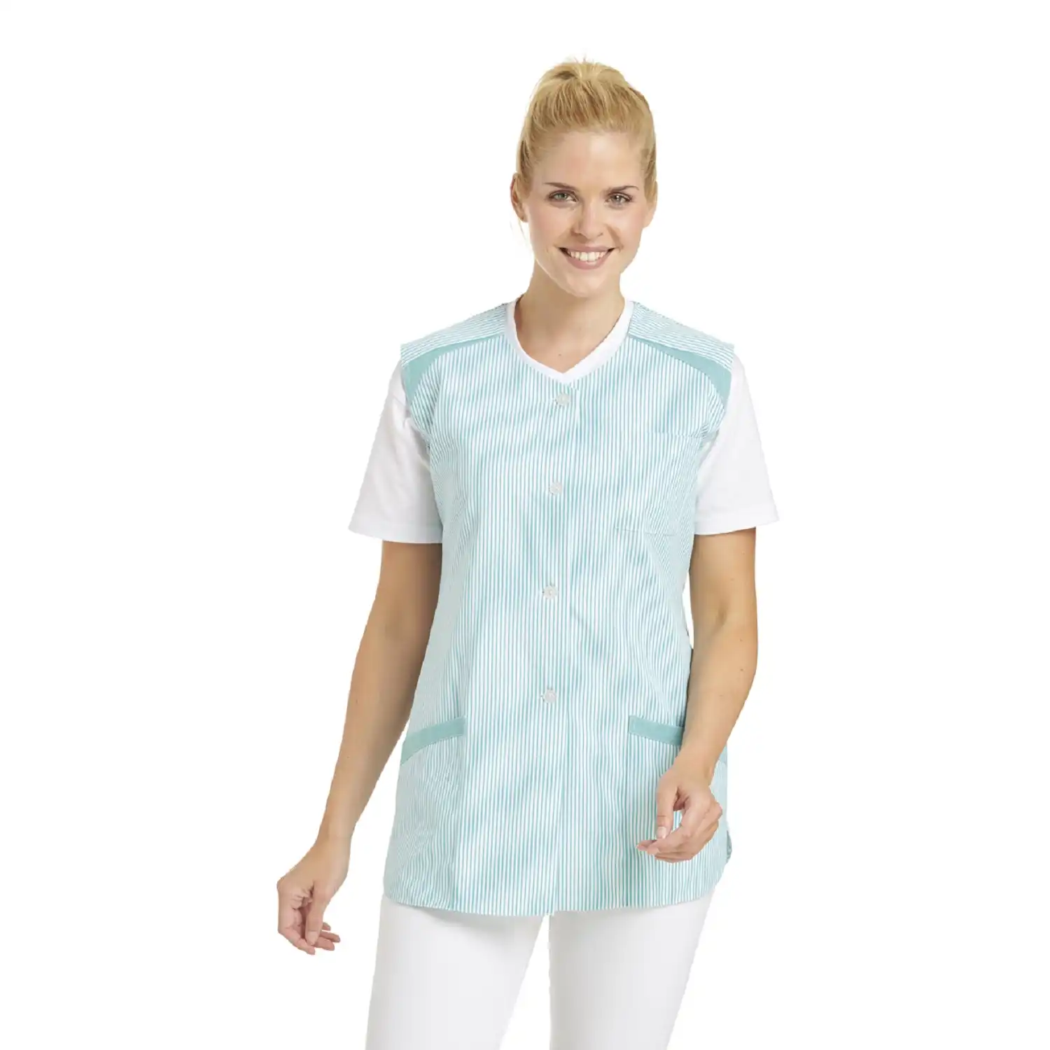 Hosenkasack ohne Arm "04/706" in reseda, 48 - Bild 1