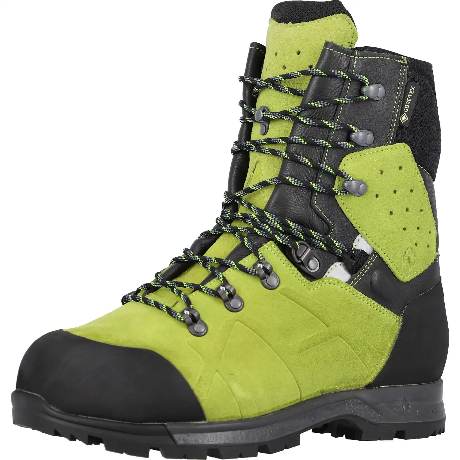 Forst- und Schnittschutzstiefel S3 "PROTECTOR ULTRA 2.0 GTX" lime-green  in UK 8 (EU 42) - Thumbnail 1