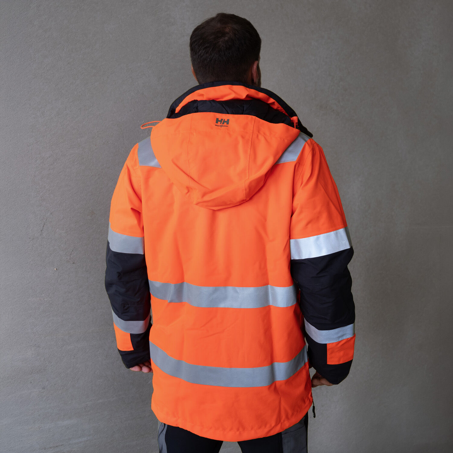 Warnschutz Winterjacke "ALNA 2.0" in orange/schwarz, XS - Thumbnail 9
