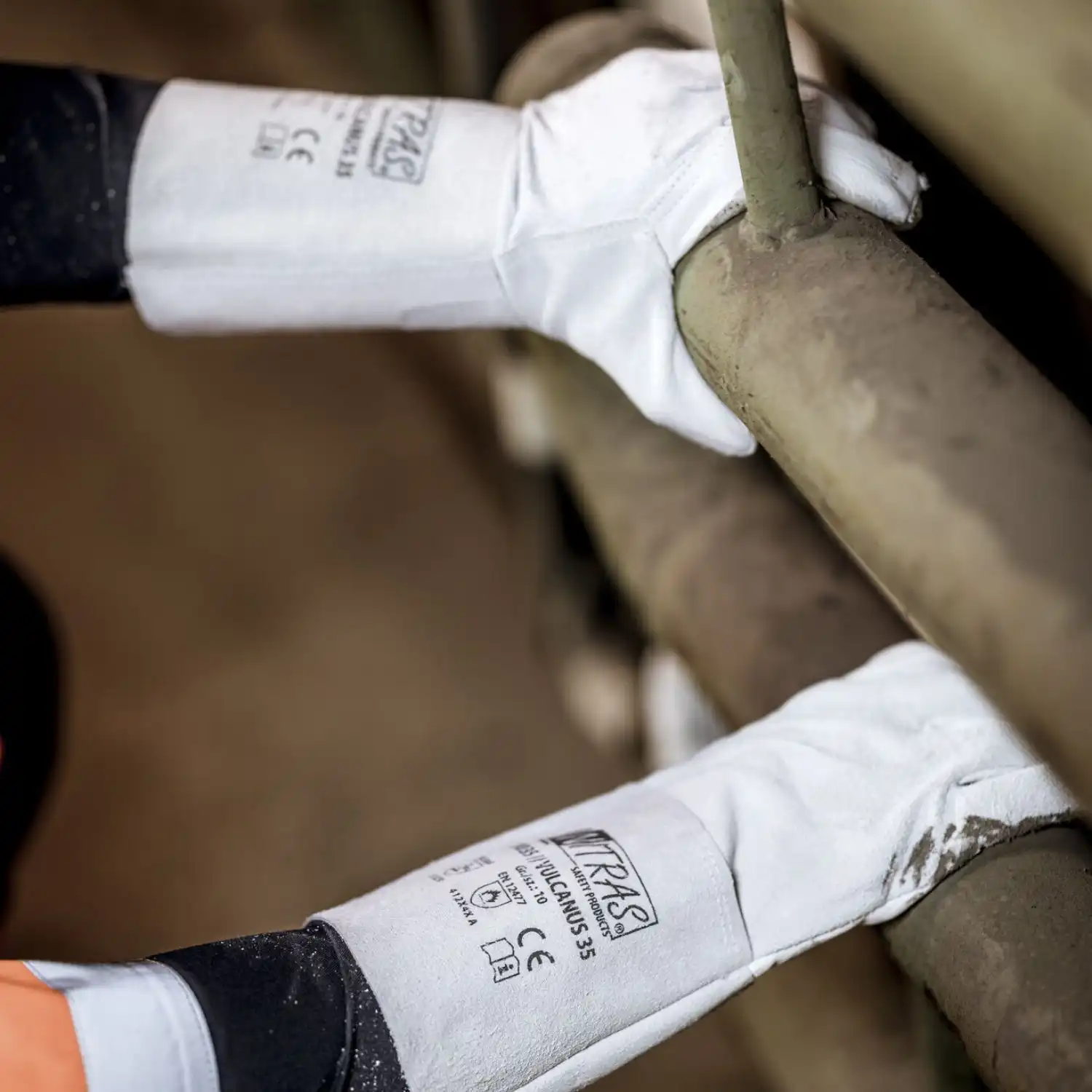 Leder-Schweißerhandschuhe "VULCANUS 35" in 9 (L) - Thumbnail 2