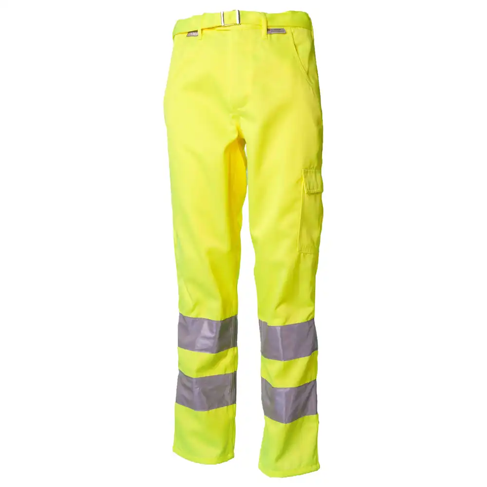 Warnschutz Bundhose "UNI" in uni gelb, 42 - Thumbnail 1