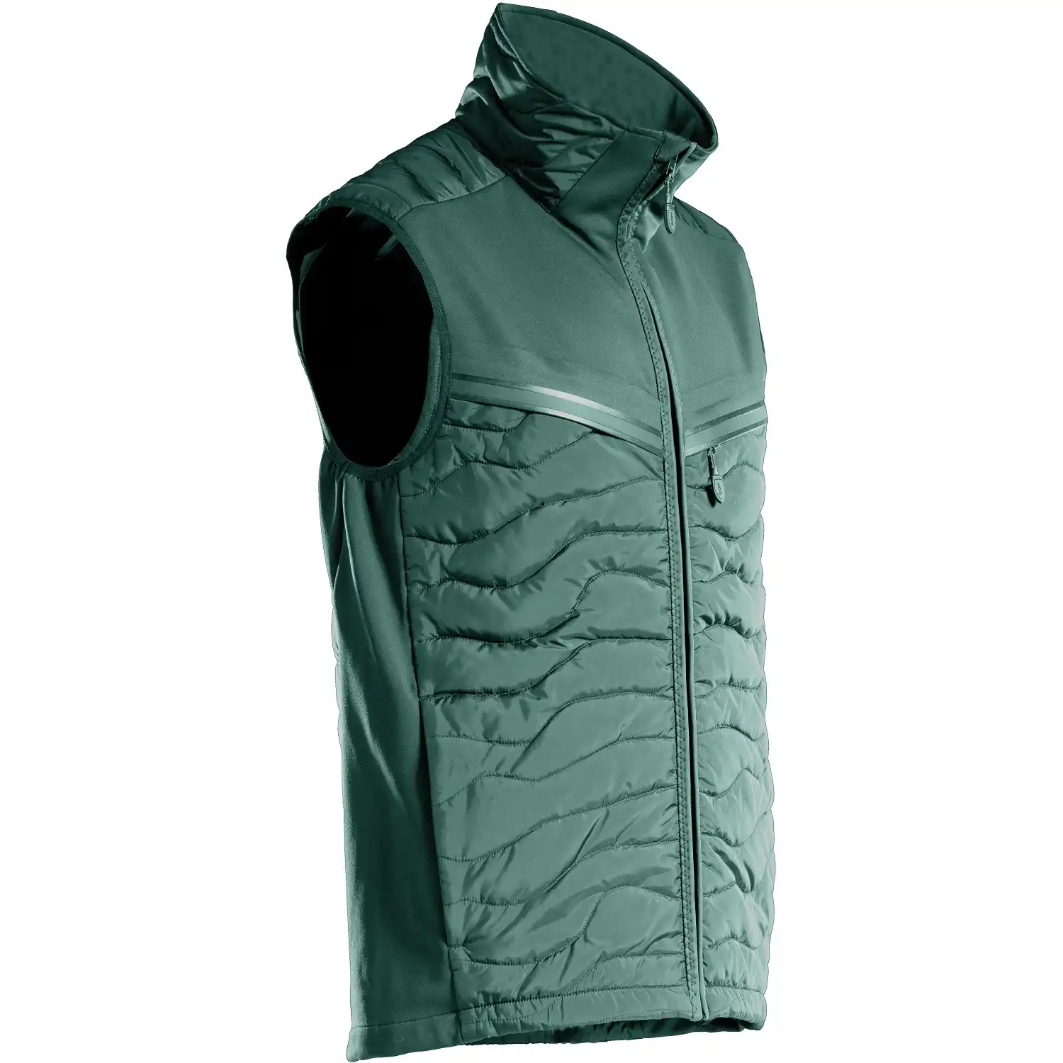 Thermoweste "22365-318" Customized in waldgrün, L - Bild 1