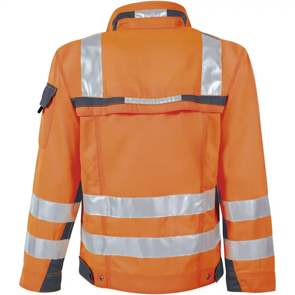 Warnschutz Blousonjacke "WABJ" in orange/grau, S - Thumbnail 2