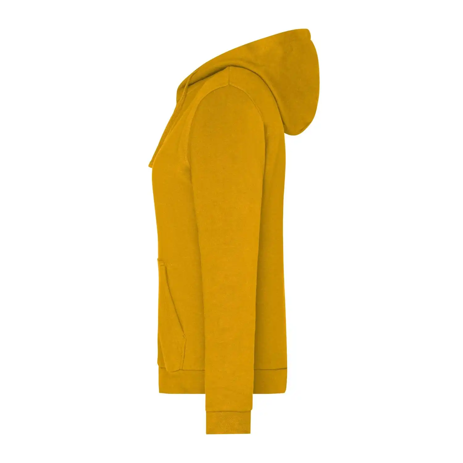 Ladies' Promo Zip Hoody in gold yellow, M - Thumbnail 2