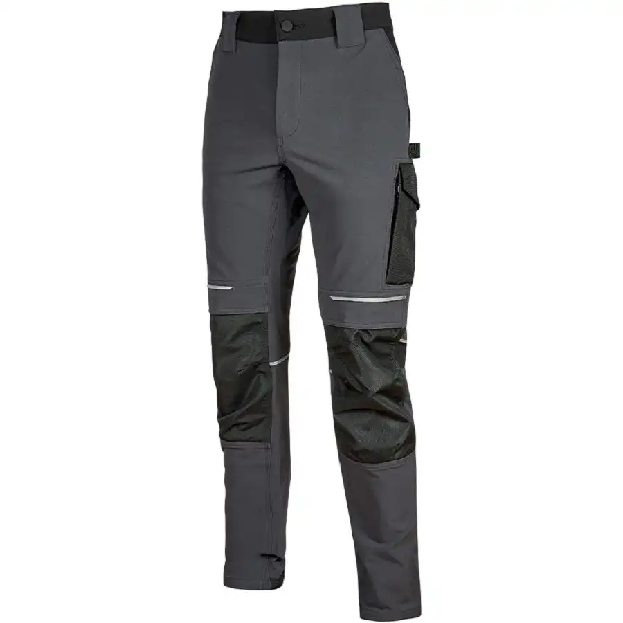 Stretch-Bundhose "ATOM" Performance in asphalt grey, L - Thumbnail 1