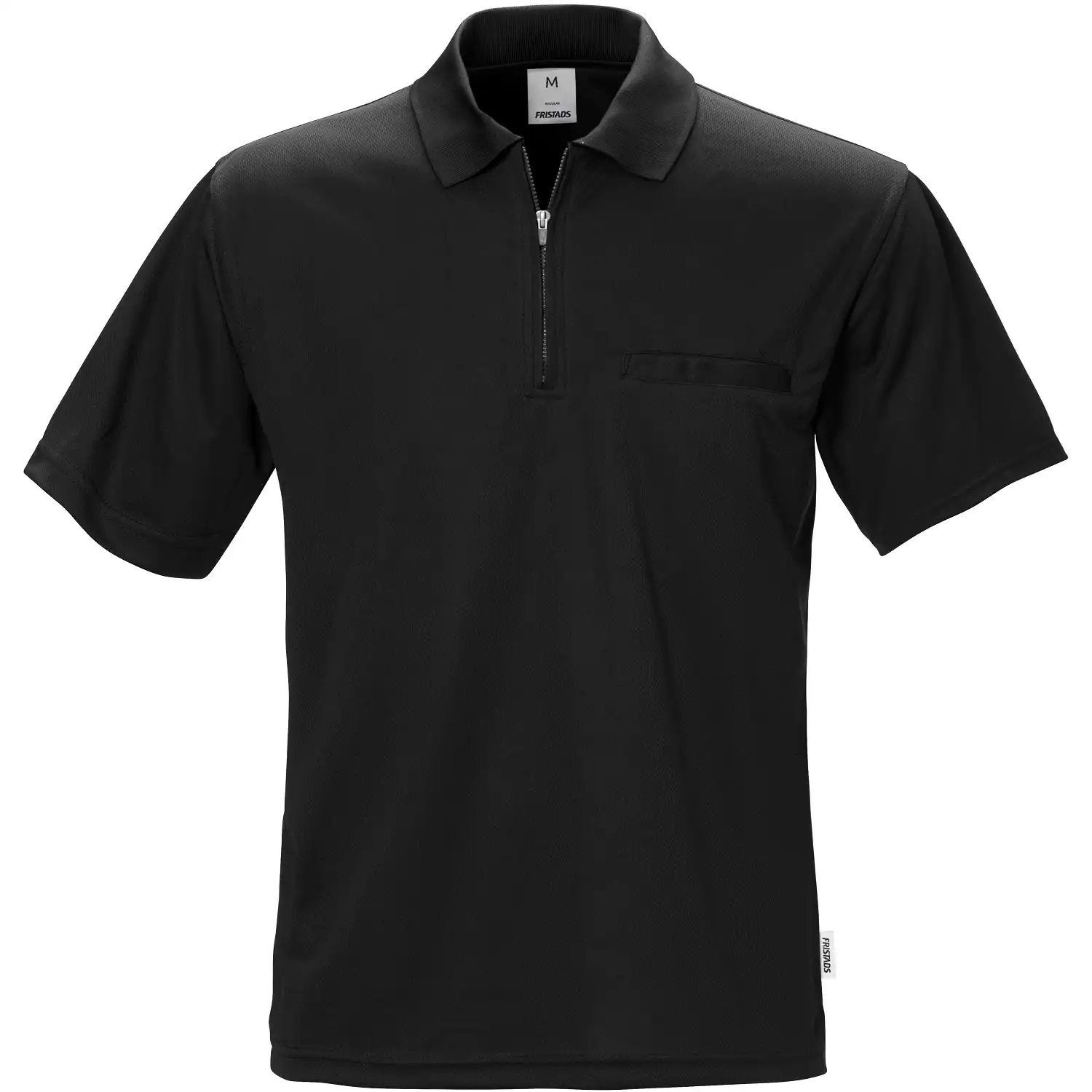 Funktions Polo-Shirt "718 PF" Coolmax® in schwarz, XS - Thumbnail 1