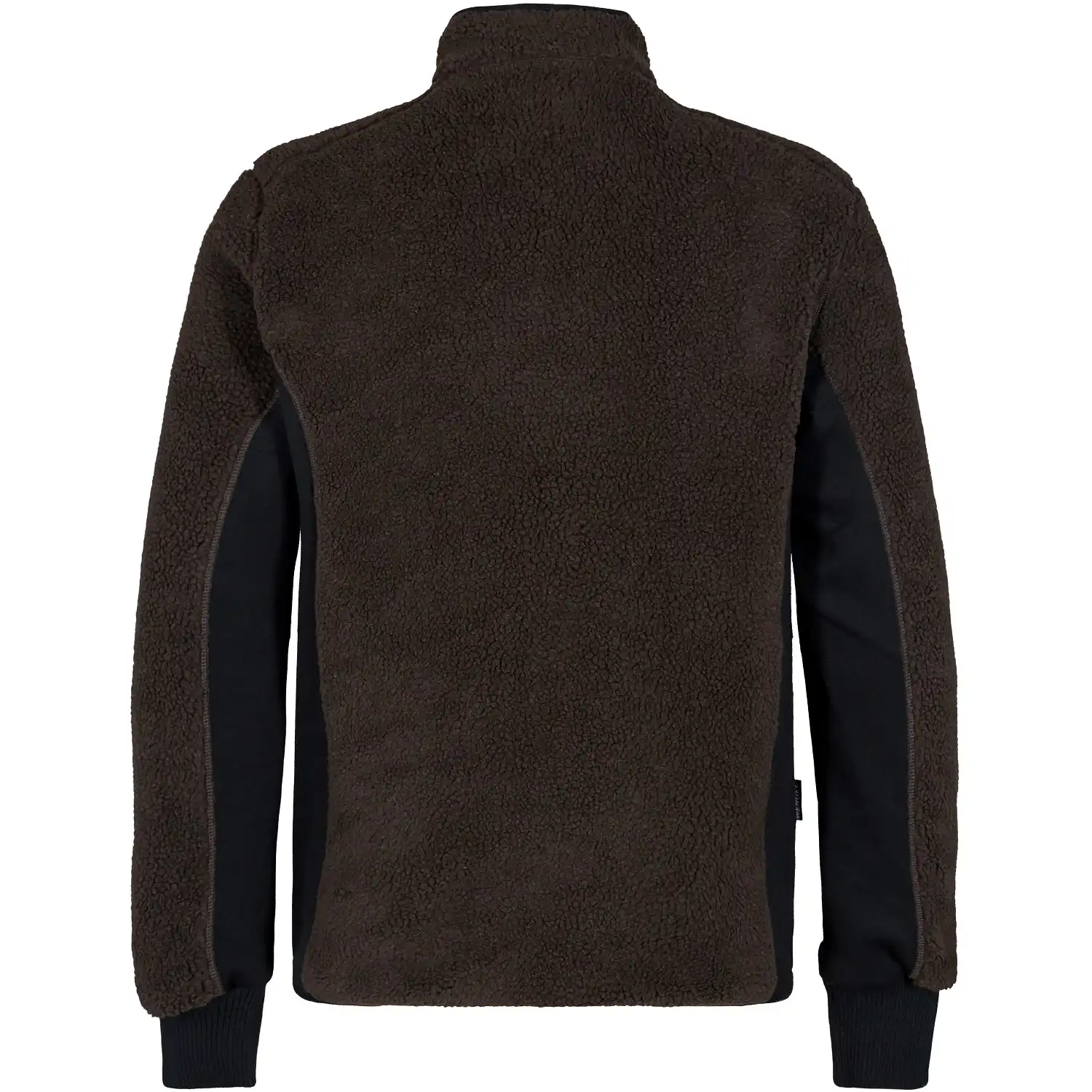 Faserpelzjacke "1362-298" X-treme in mokkabraun/schwarz, XS - Thumbnail 2