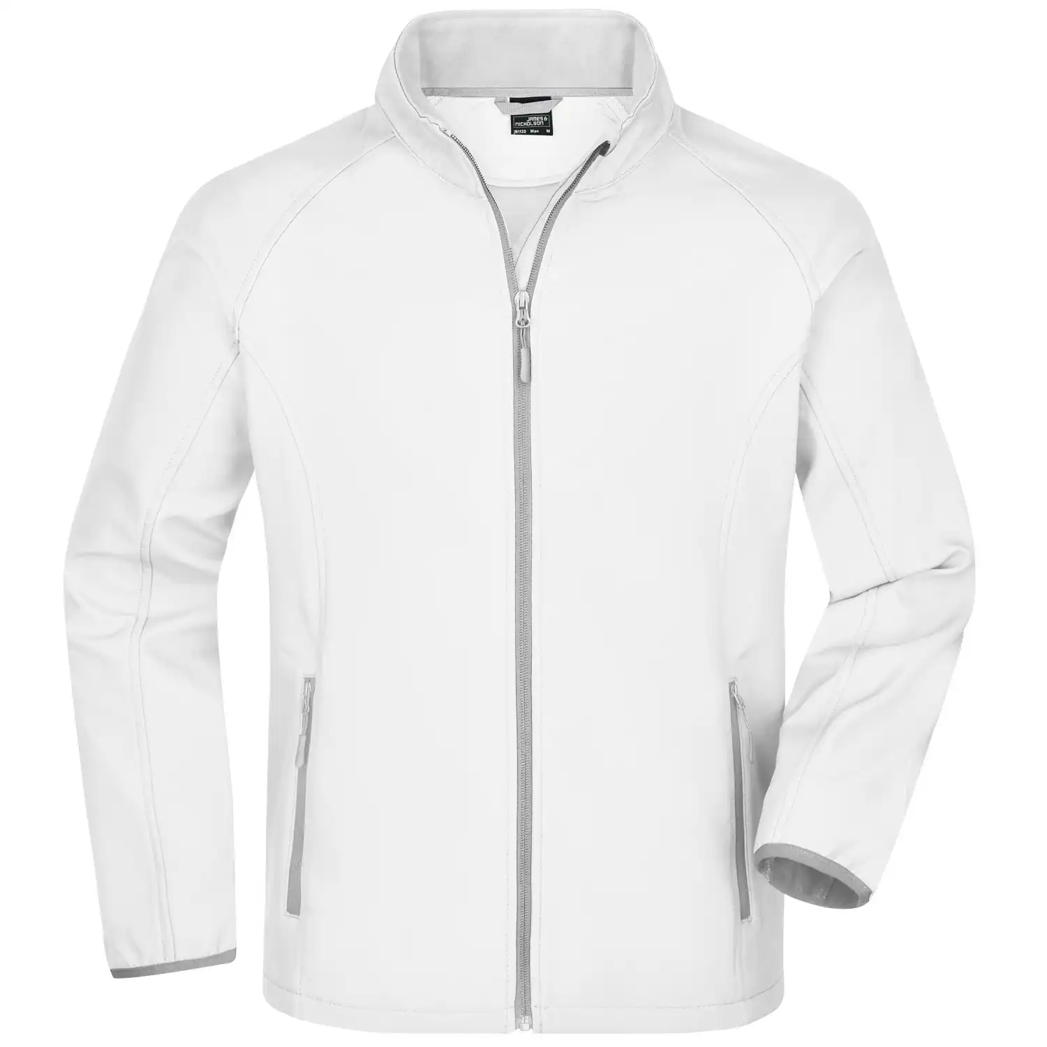 Promo Softshelljacke "JN1130" in L, Weiß - Bild 1