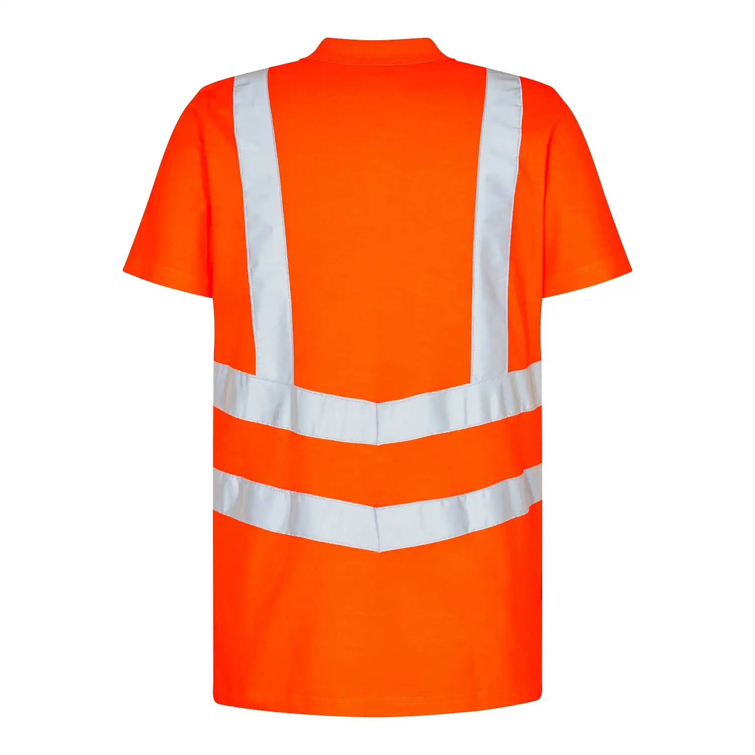 Warnschutz Polo-Shirt "9546-182" Safety UV-Schutz in Orange, XL - Thumbnail 2