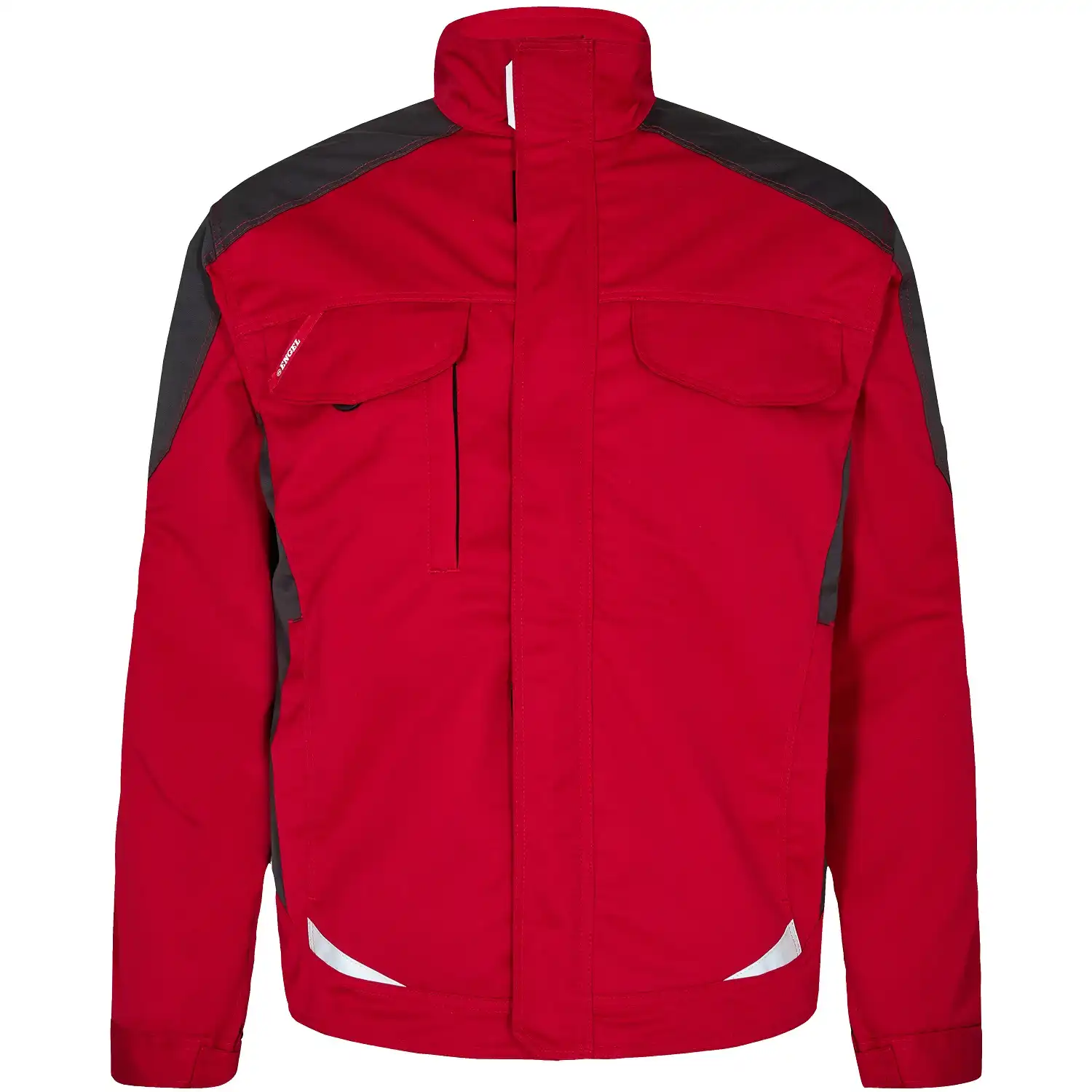 Bundjacke "1290-880" Galaxy leicht in rot/anthrazit, L - Thumbnail 1