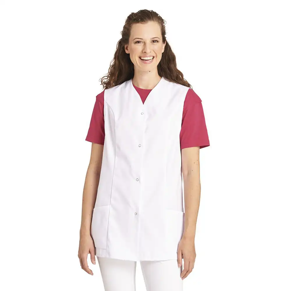 Hosenkasack ohne Arm "04/2442" in 48, Weiß - Thumbnail 1