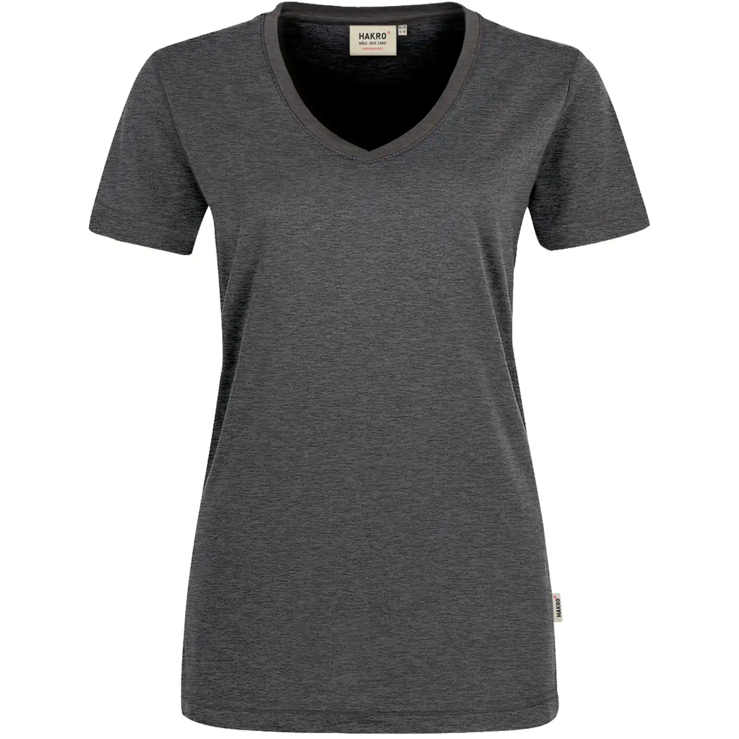 Damen V-Shirt "PERFORMANCE" 181 in grau, L - Bild 1