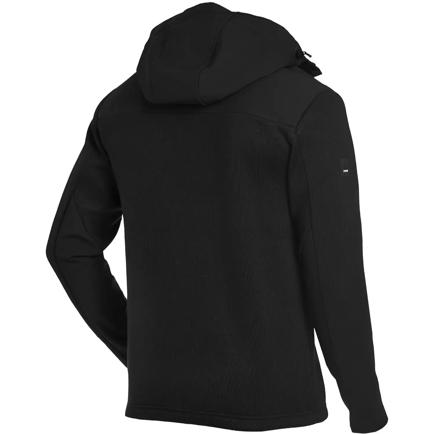 Hybrid-Softshelljacke "MAXIMILIAN"  in schwarz, XXL - Thumbnail 2