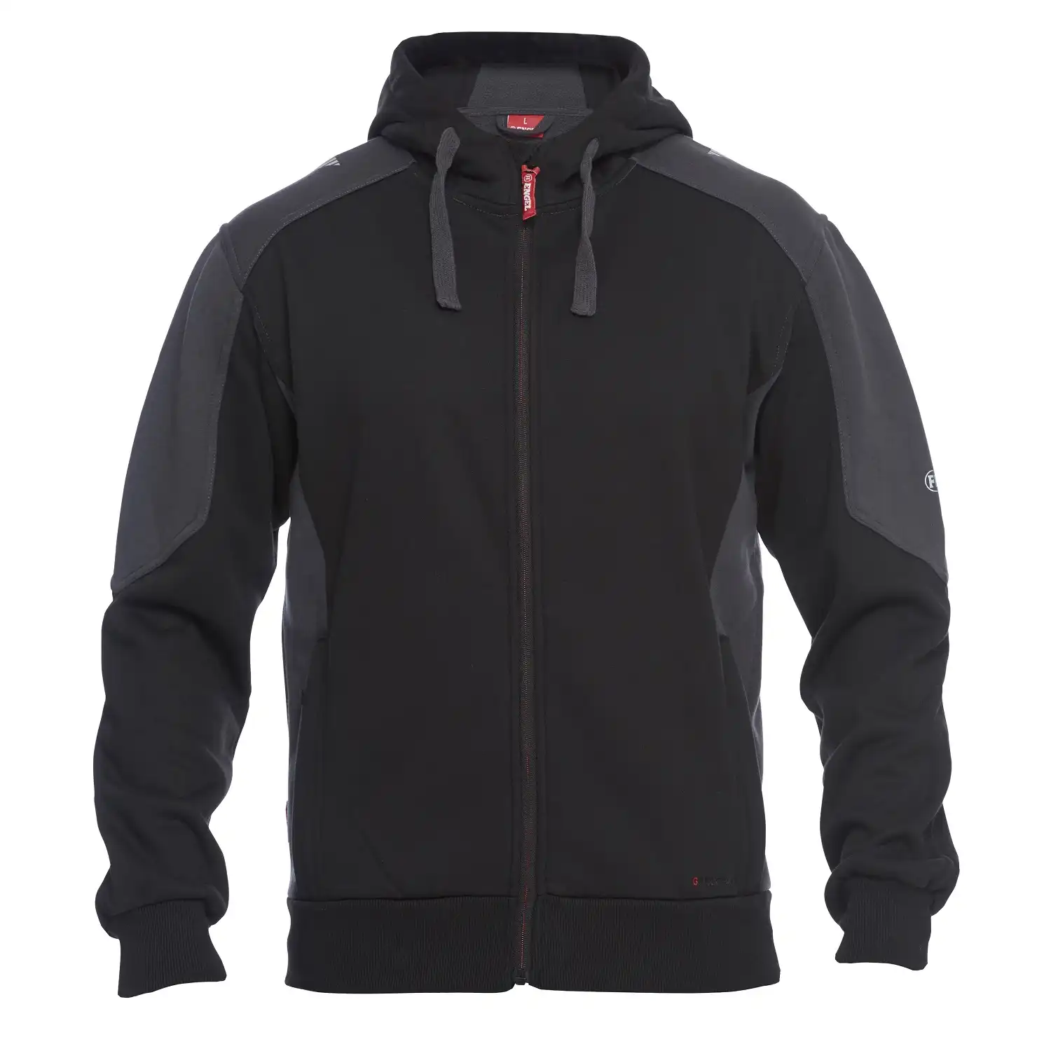 Kapuzen Sweatshirt "8820-233" Galaxy in schwarz/anthrazit, L - Thumbnail 1