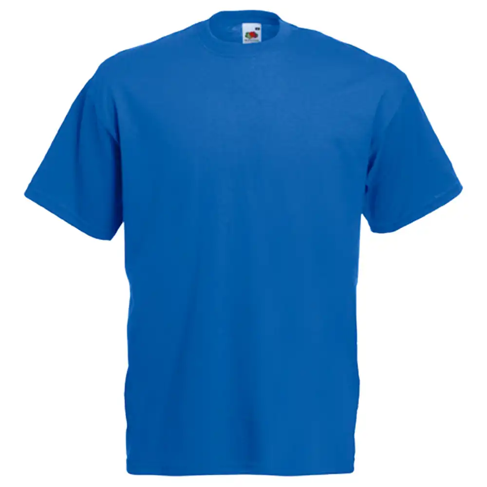 T-Shirt "F140" 100% Baumwolle Valueweight in royal blue, L - Thumbnail 1