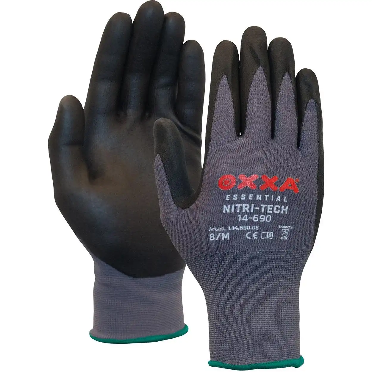 Nitril Montagehandschuhe Nitri-Tech 14-690 in 12 (XXXL) - Thumbnail 1