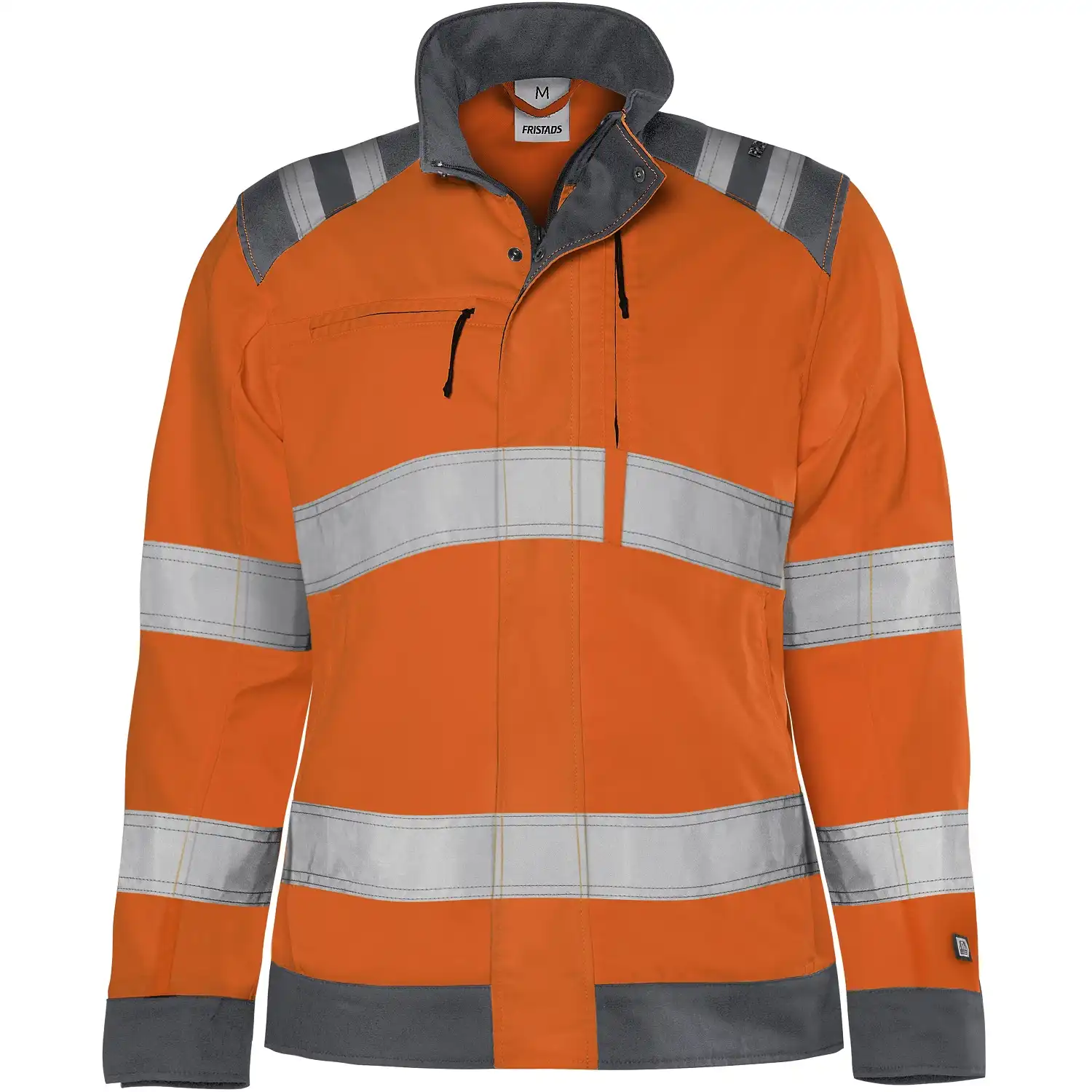 Damen Warnschutz Bundjacke "4068 GPLU" Green Trofta in orange/grau, S - Thumbnail 1