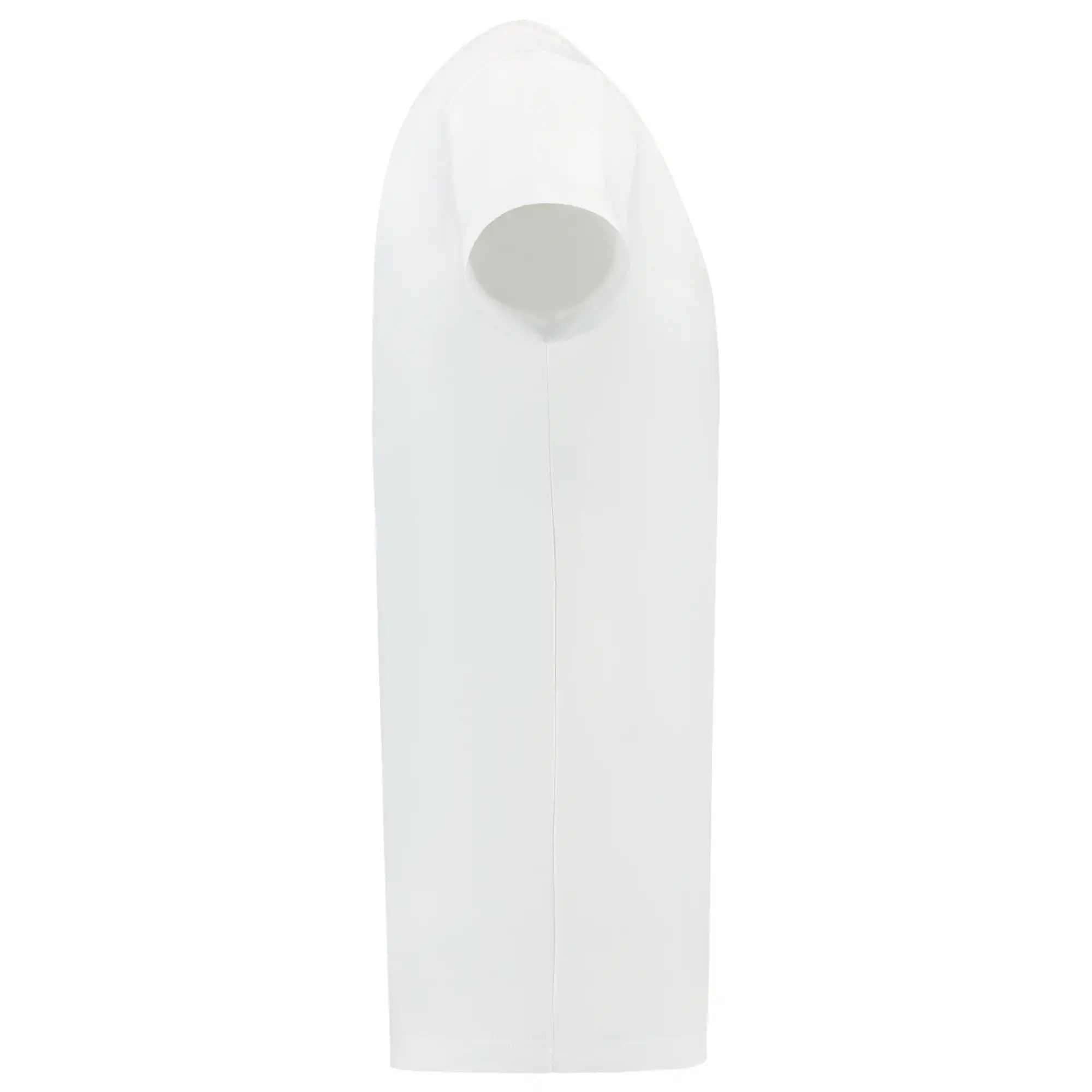 T-Shirt Fittet "101004" Casual in white, L - Thumbnail 4