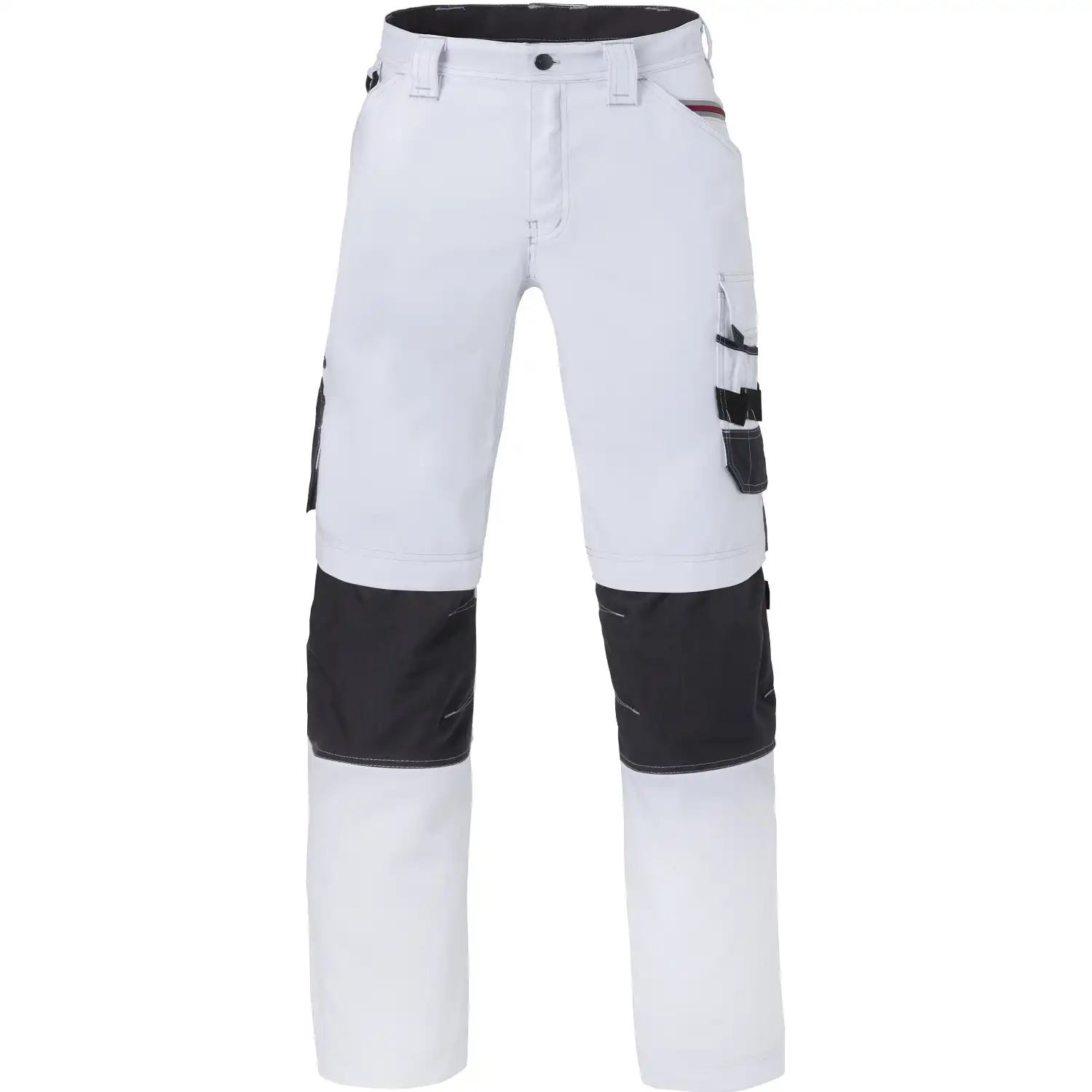 Bundhose "80229" Attitude in weiß/dunkelgrau, 50 - Thumbnail 1