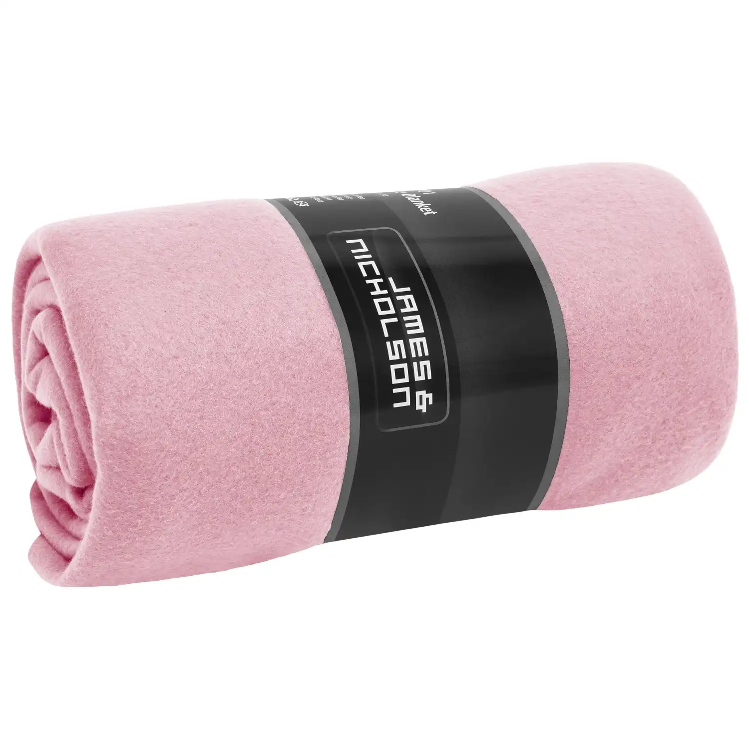 Fleecedecke "JN1901" 130x170 cm in rose/purple - Thumbnail 1