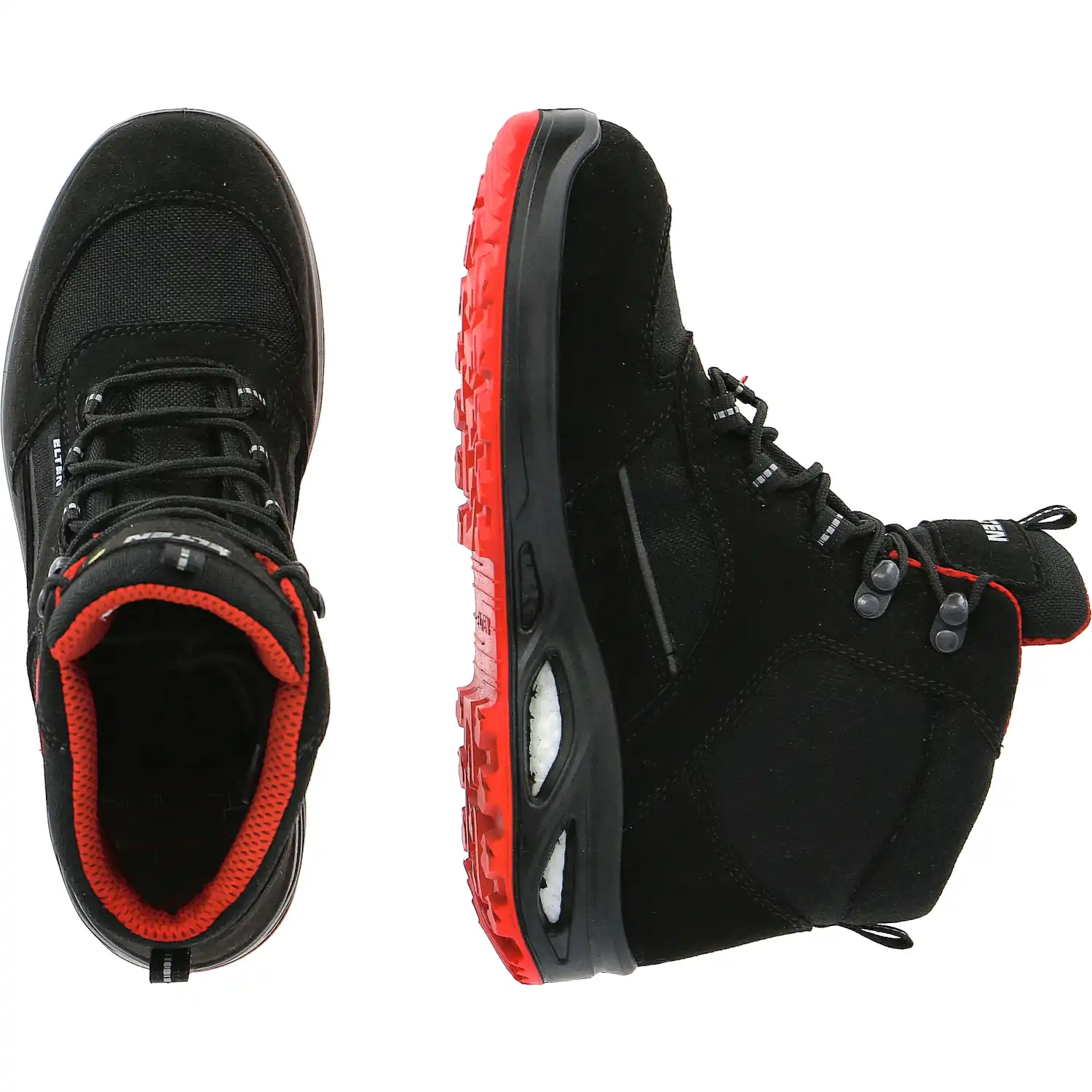 Damen Sicherheitshochschuhe S3 "HANNAH XXTL BLACK-RED MID"  in 39 - Thumbnail 2