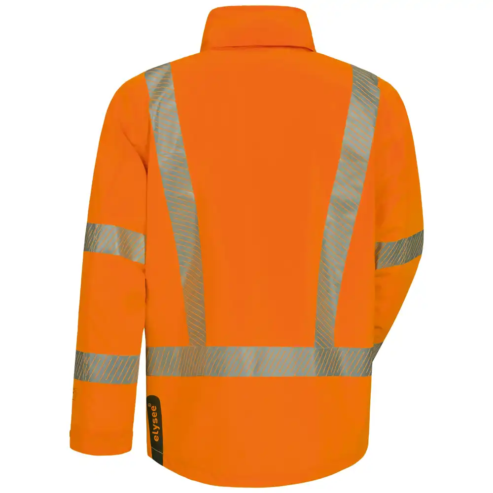 Warnschutz Regenjacke Kl. 3 "AIDEN/FARLAN" in Orange, L - Thumbnail 2