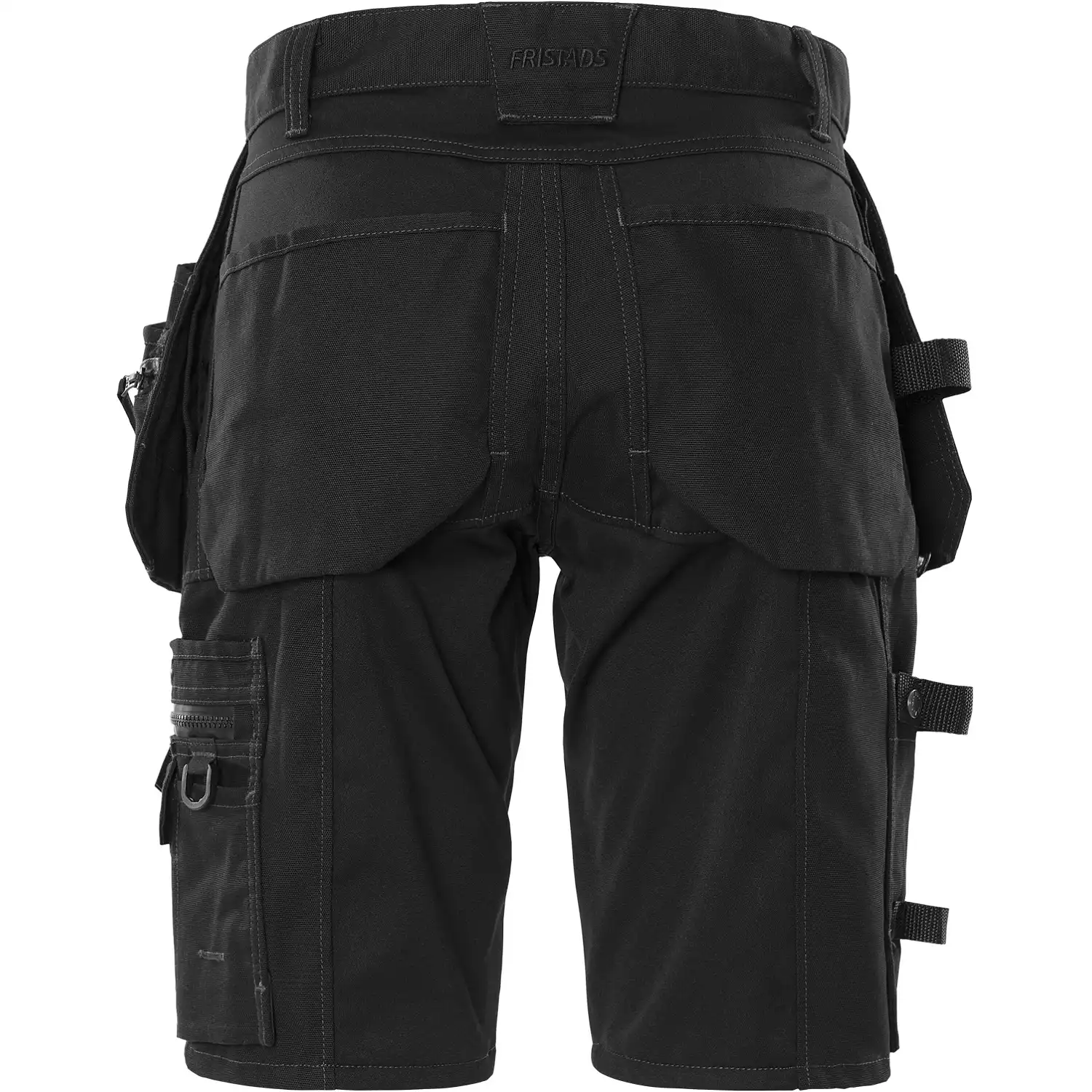 Stretch Handwerkershorts "2532 GCYD" Alnaryd schwarz in C56 - Thumbnail 2