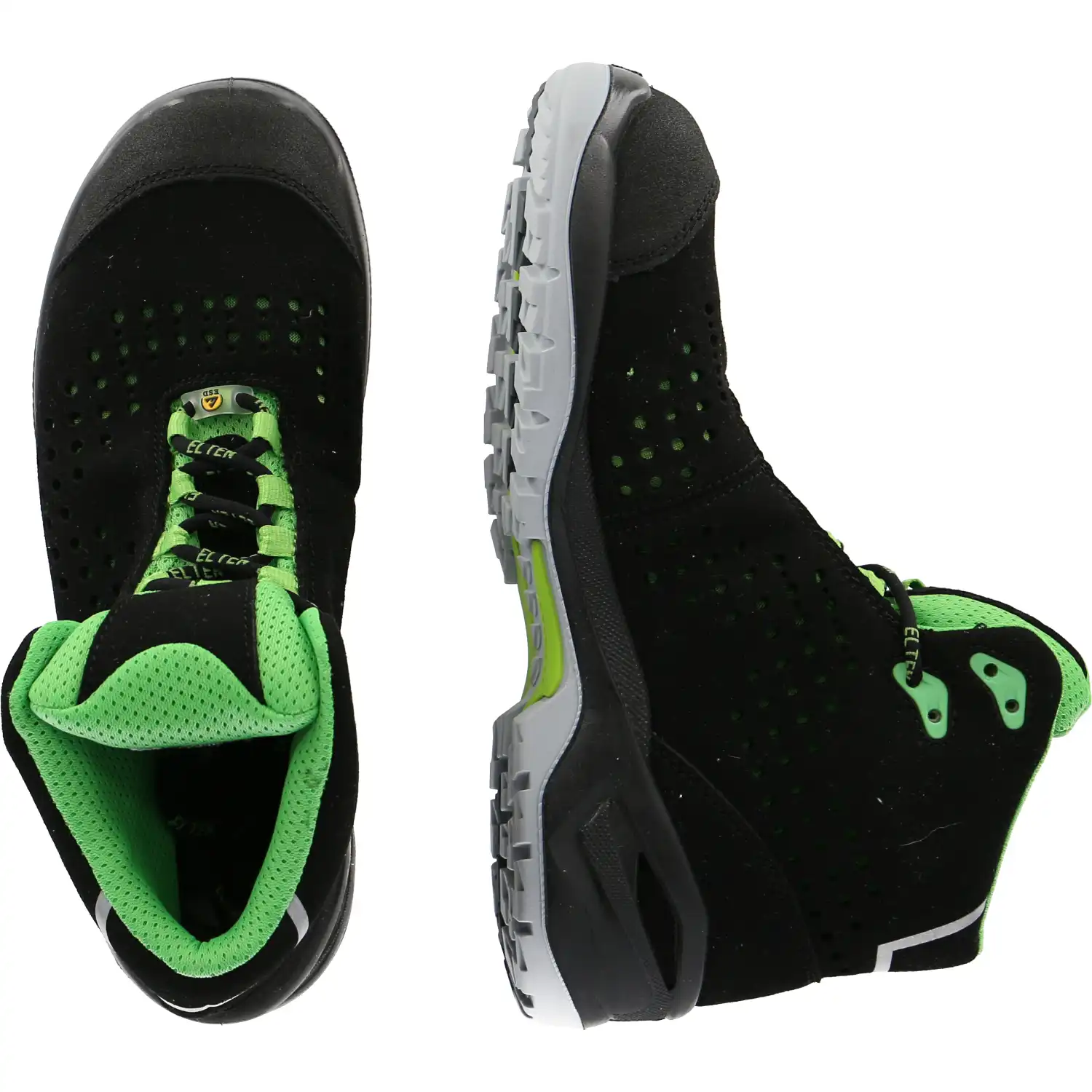 Sicherheitshochschuhe S1P "IMPULSE GREEN MID" ESD BIOMEX DYNAMICS in 42 - Thumbnail 2