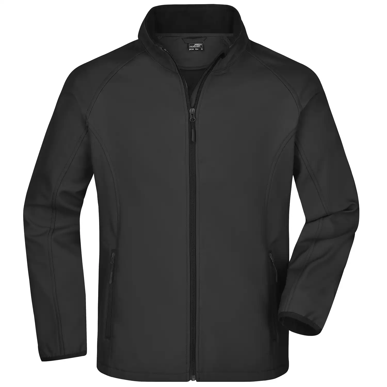 Promo Softshelljacke "JN1130" in schwarz, 3XL - Bild 1