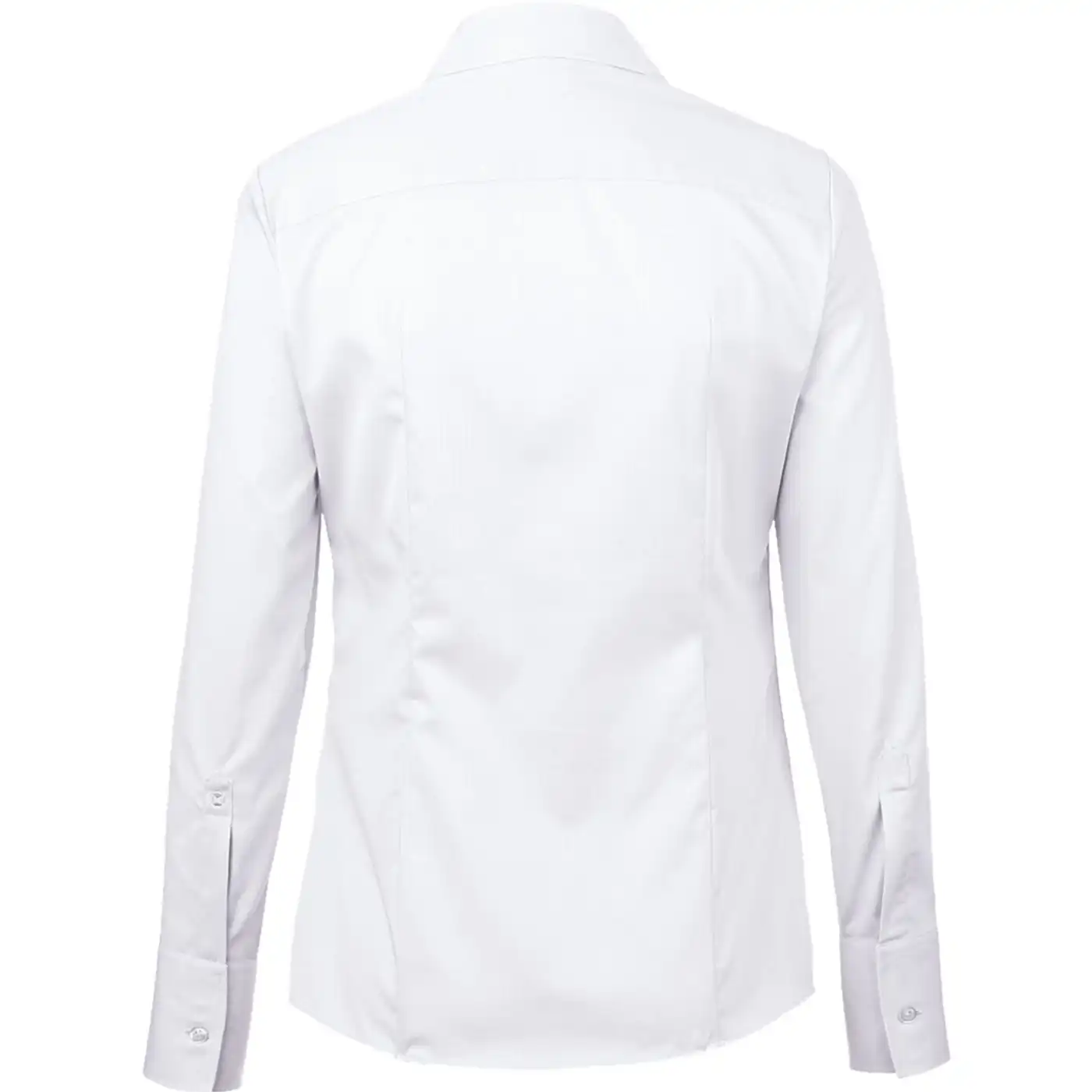 Bluse "BUSINESS" langarm 106 in L, Weiß - Thumbnail 2