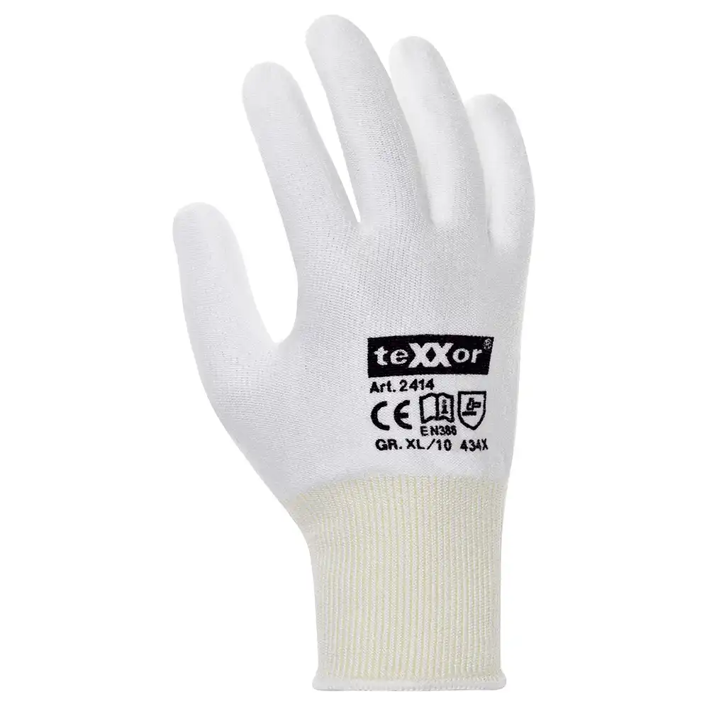 Schnittschutz-Montagehandschuhe "CUT²" weiß in XL - Thumbnail 1